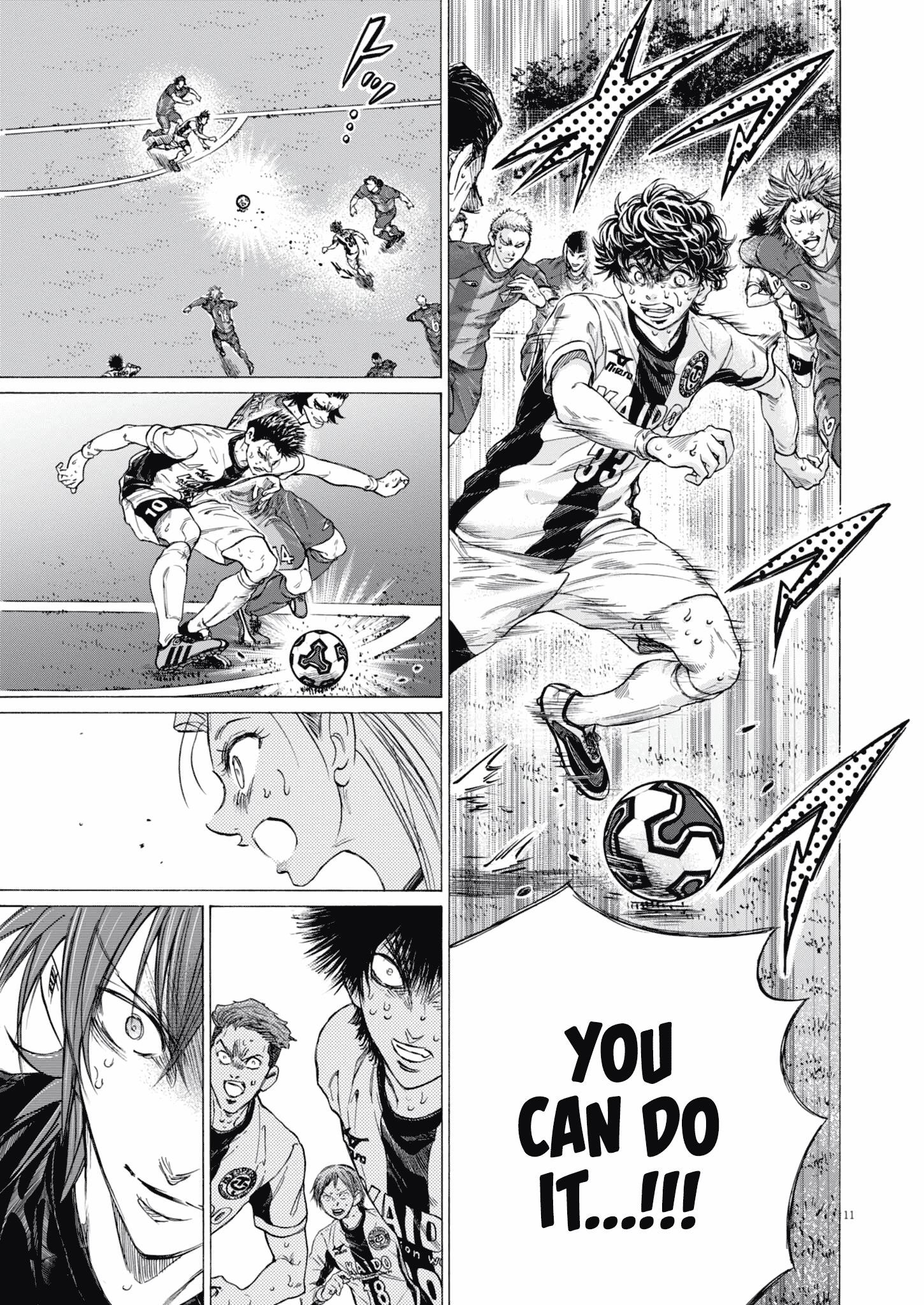 Ao Ashi Chapter 406 - Page 12