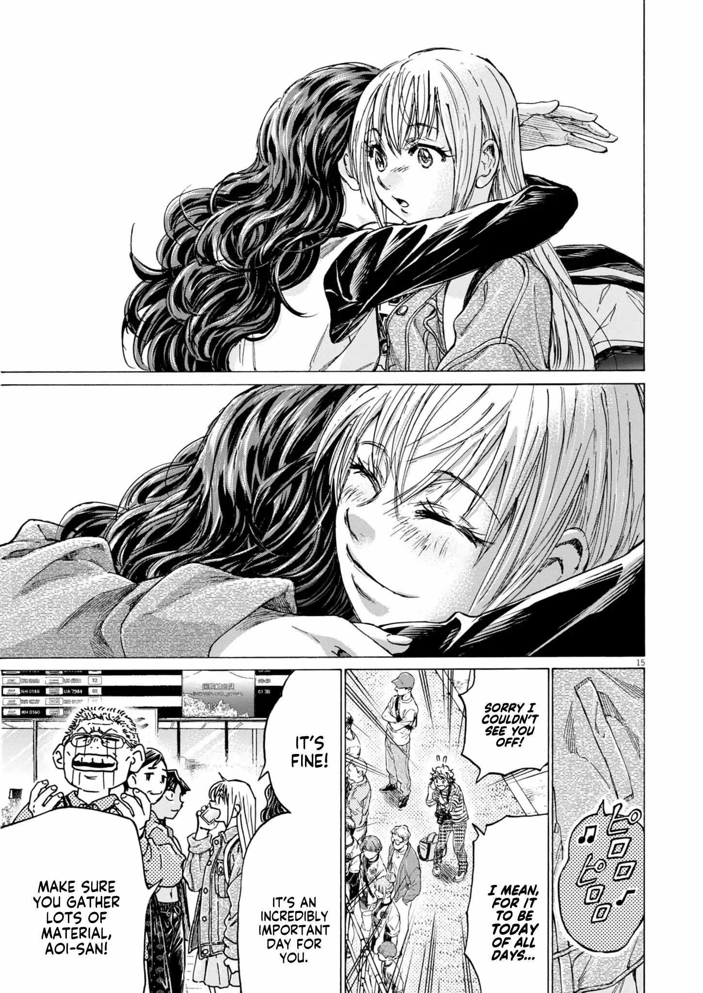 Ao Ashi Chapter 408 - Page 15