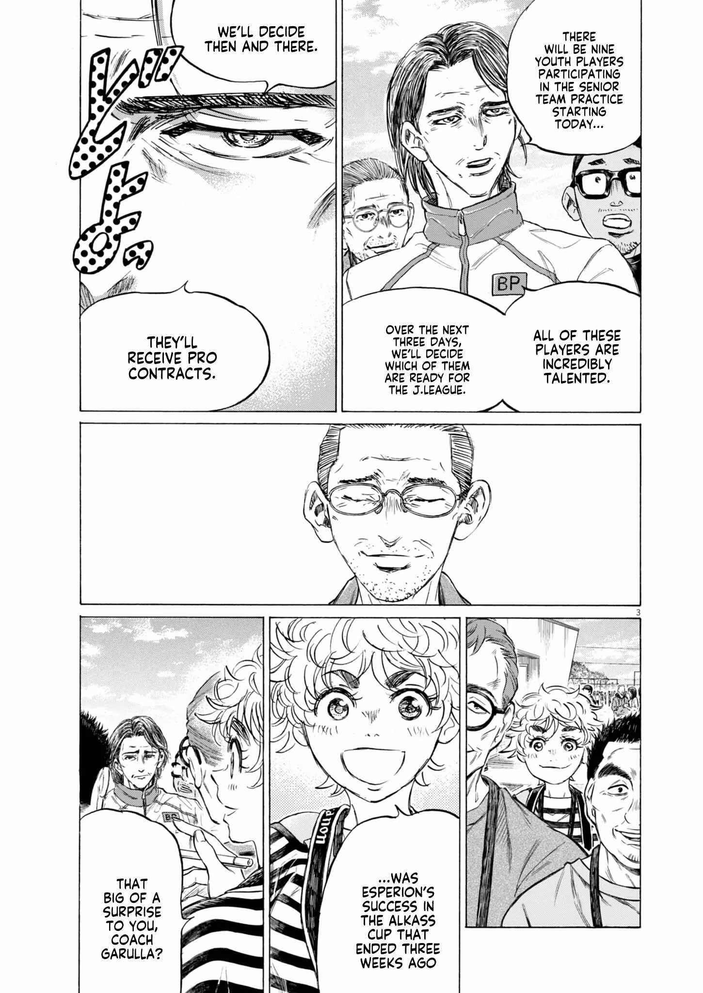 Ao Ashi Chapter 408 - Page 3