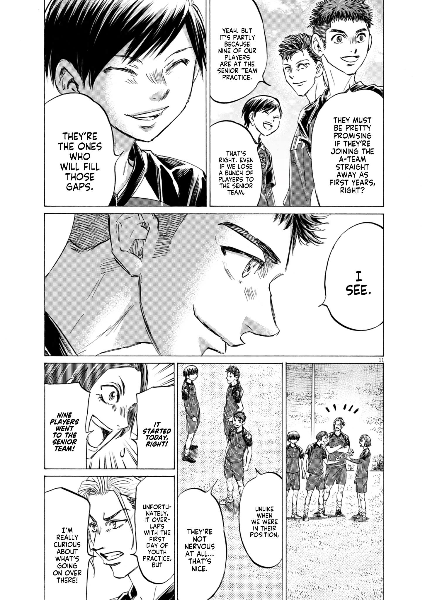 Ao Ashi Chapter 410 - Page 14