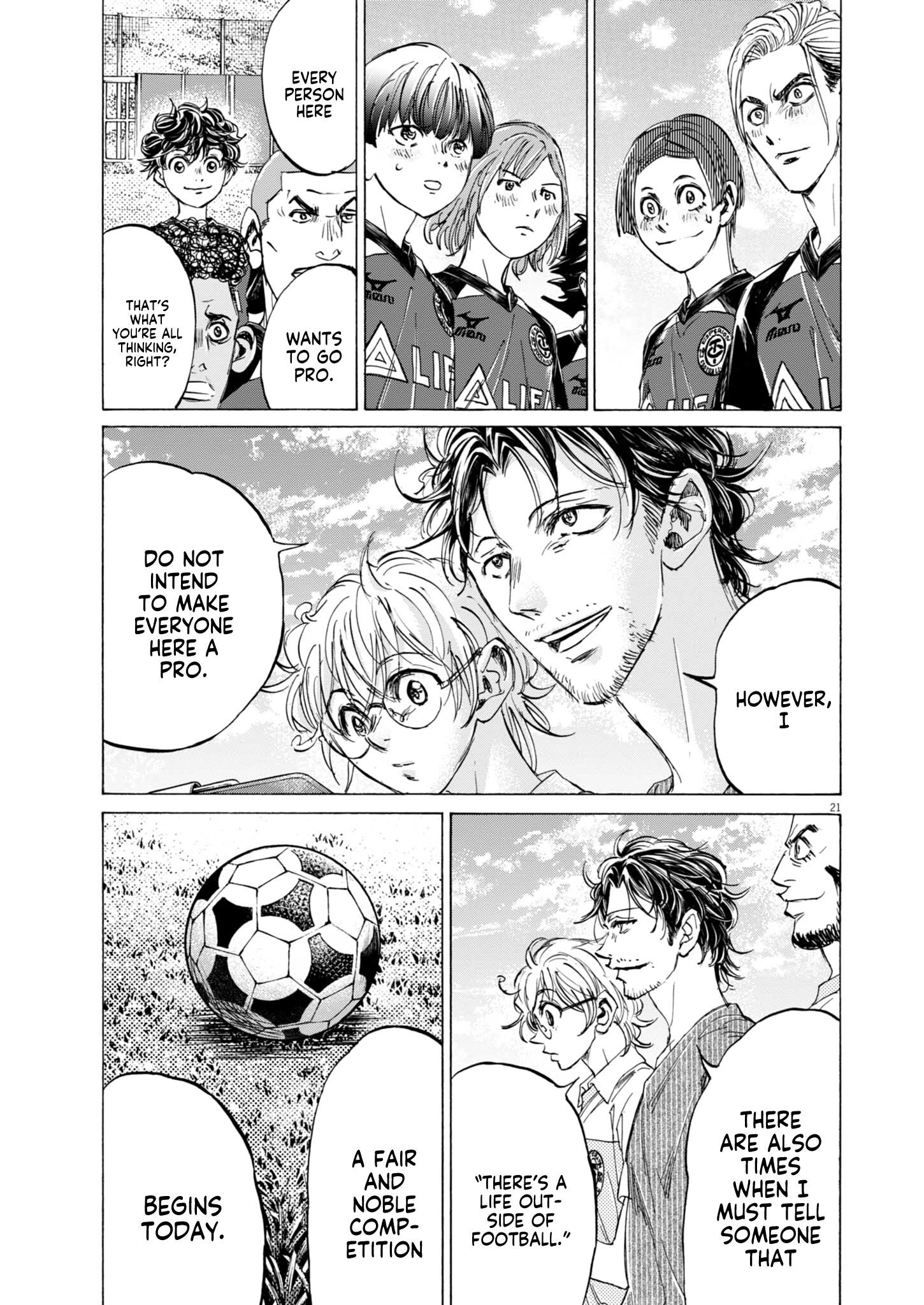 Ao Ashi Chapter 410 - Page 24