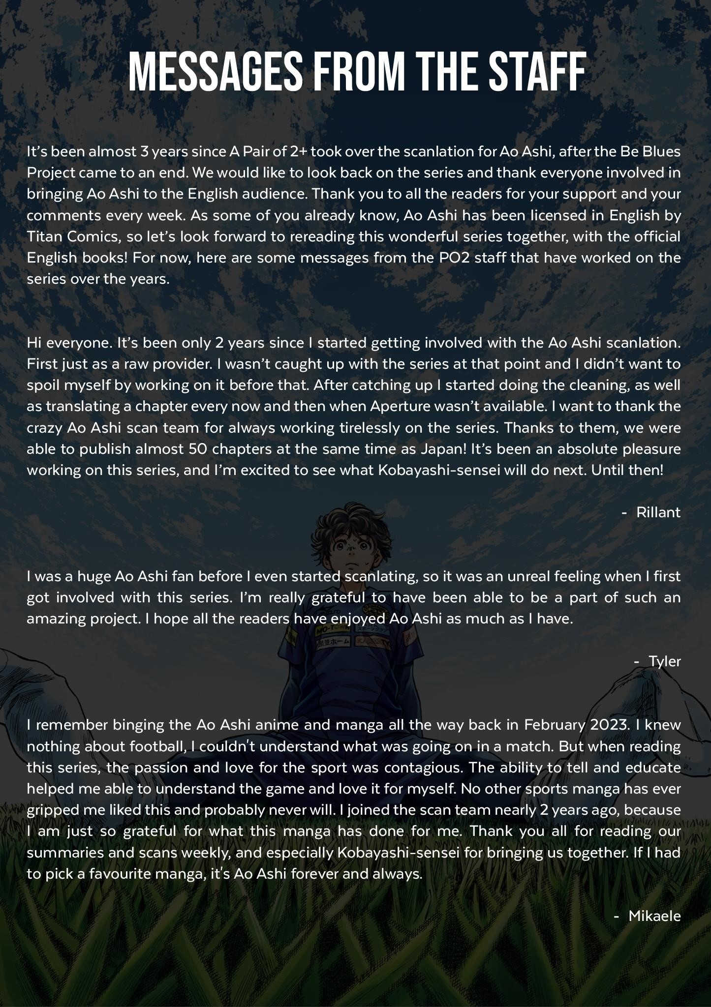 Ao Ashi Chapter 410 - Page 33