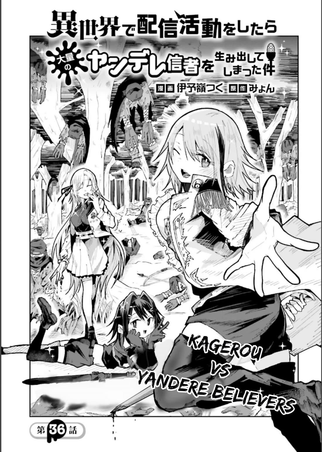The Case In Which Streaming In Another World Led To The Creation Of A Massive Yandere Following Chapter 36 - Page 1