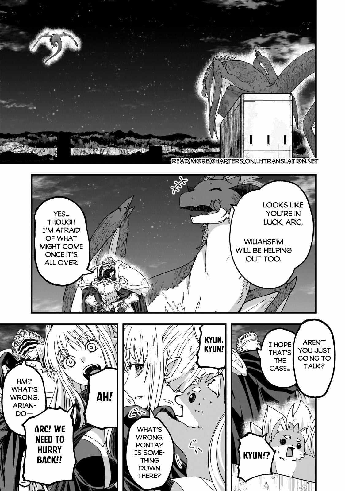 Gaikotsu Kishi-Sama, Tadaima Isekai E Odekake-Chuu Chapter 68.2 - Page 12