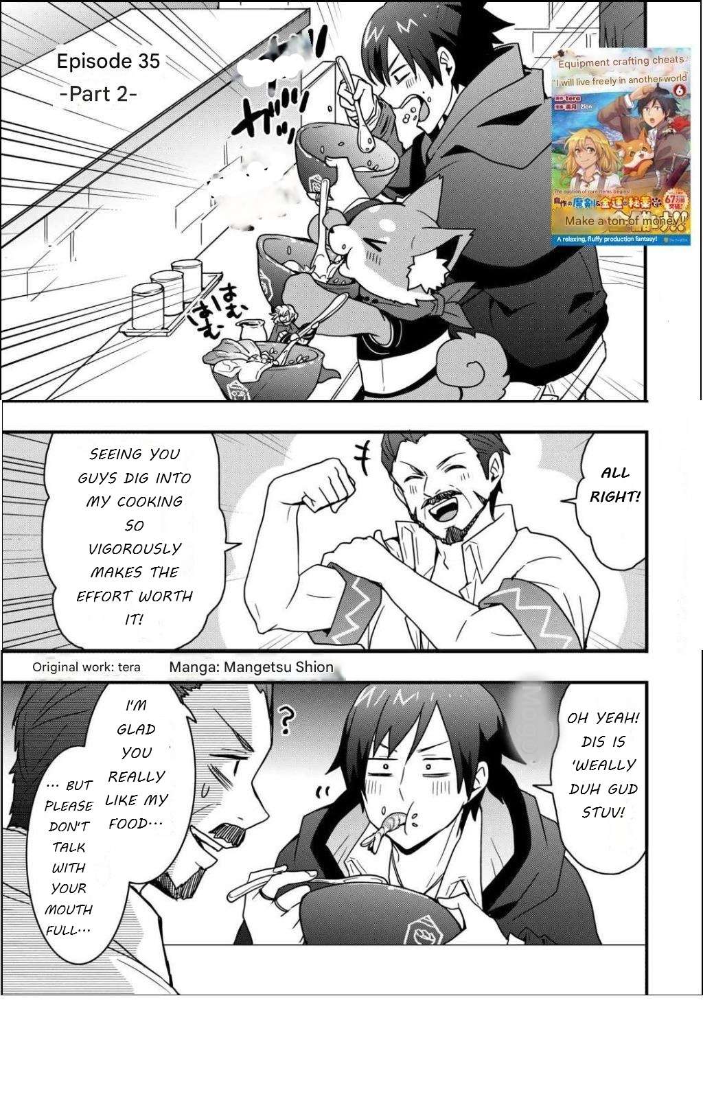 I Will Live Freely In Another World With Equipment Manufacturing Cheat Chapter 35.2 - Page 1
