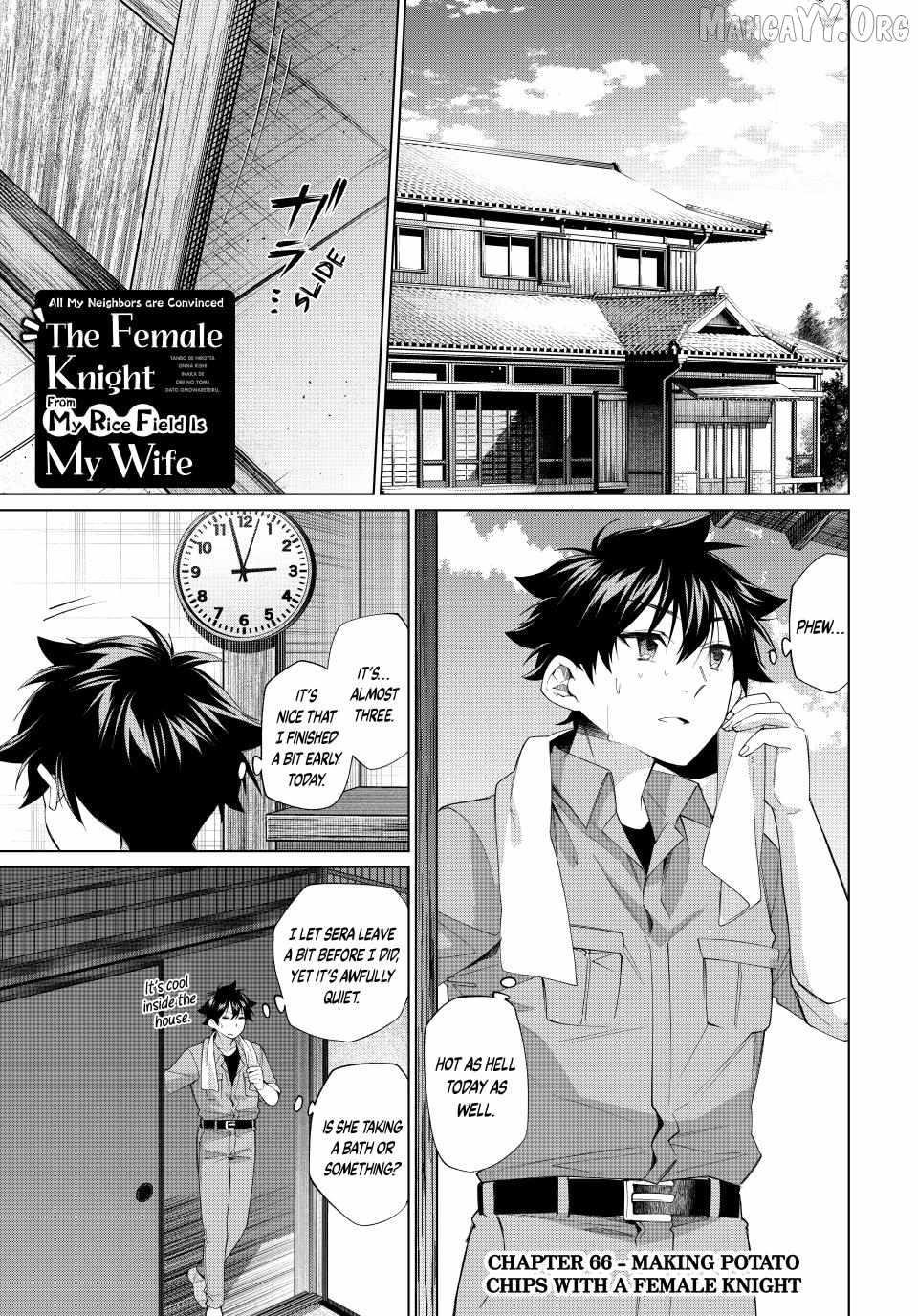 I Found a Female Knight in a Rice Field, in the Countryside They Think She’s My Wife Chapter 66 - Page 1