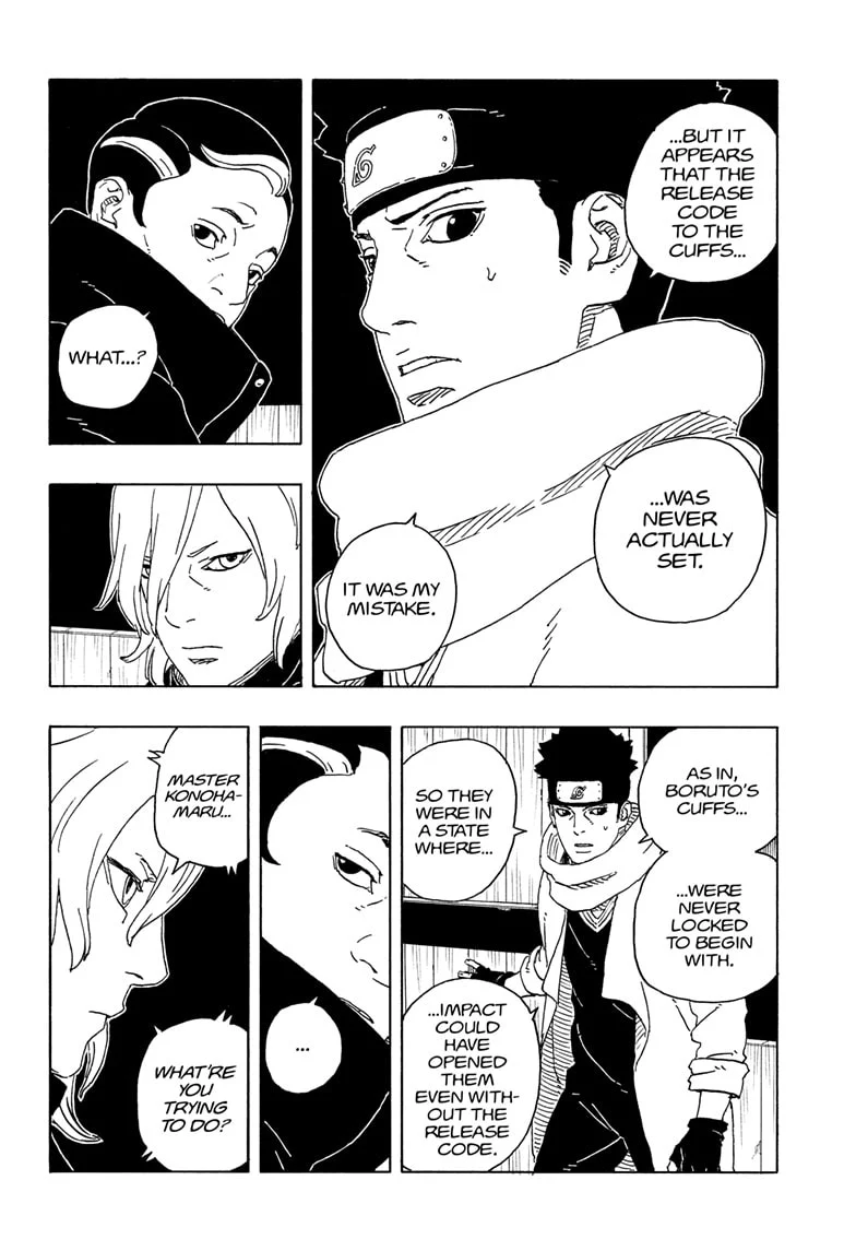 Boruto: Two Blue Vortex Chapter 29 - Page 32