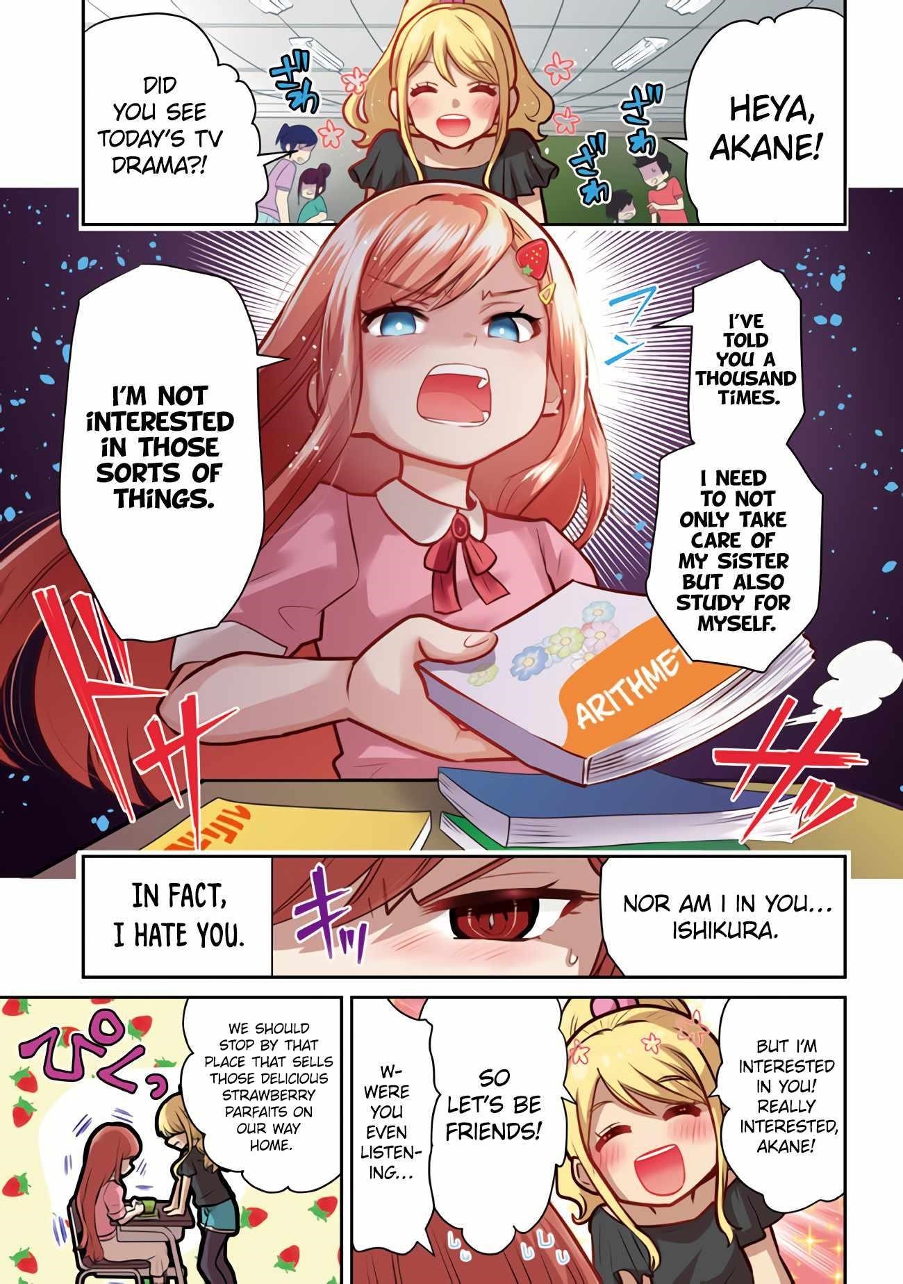 I Got Married to the Girl I Hate Most in Class Chapter 12.1 - Page 1