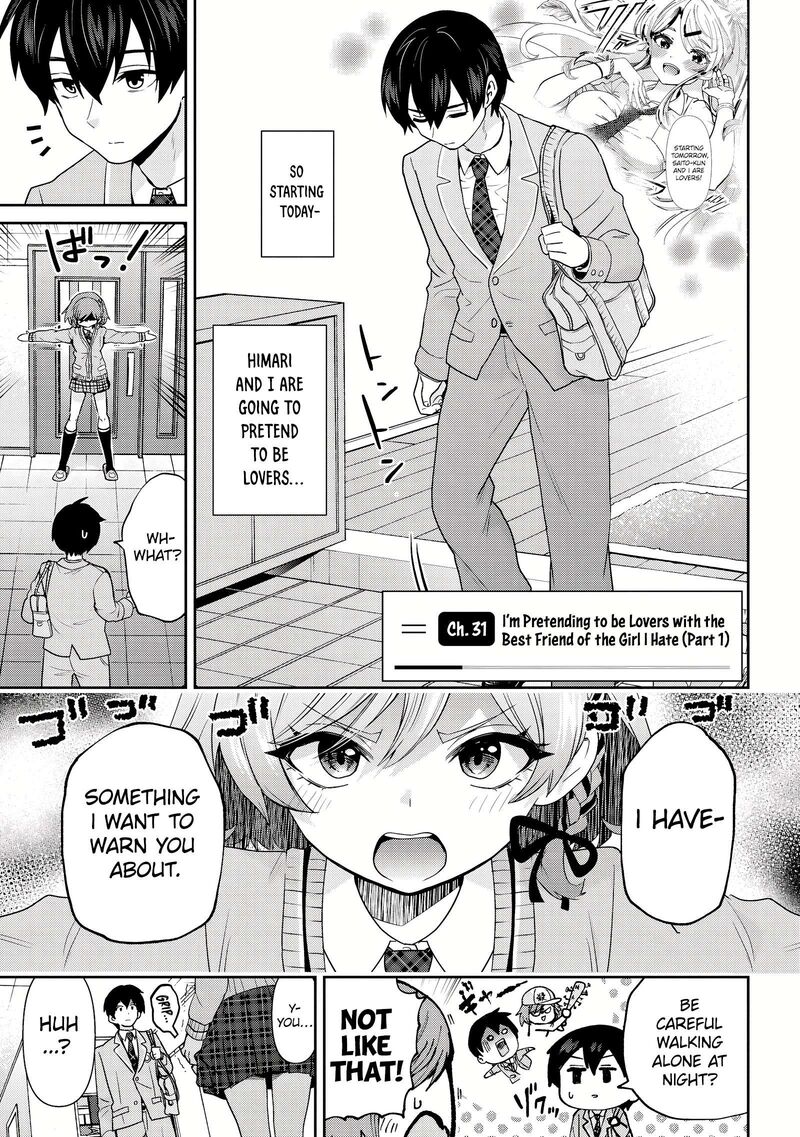 I Got Married to the Girl I Hate Most in Class Chapter 31.1 - Page 1