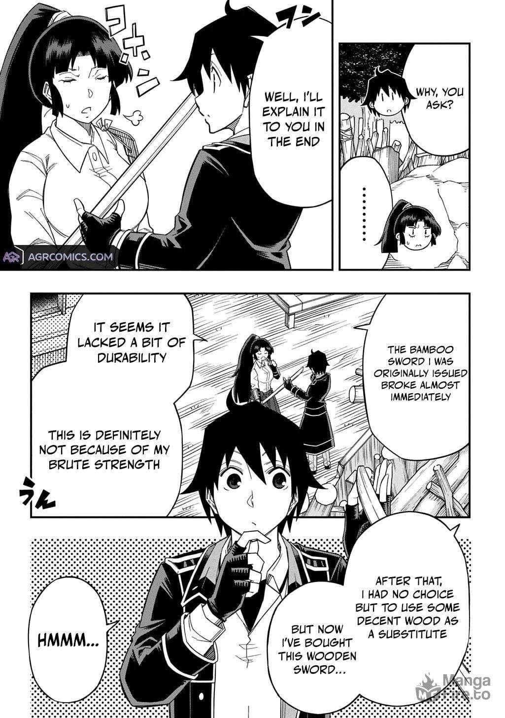 Exiled in a Class Trial for Poor Dexterity Chapter 27.1 - Page 11