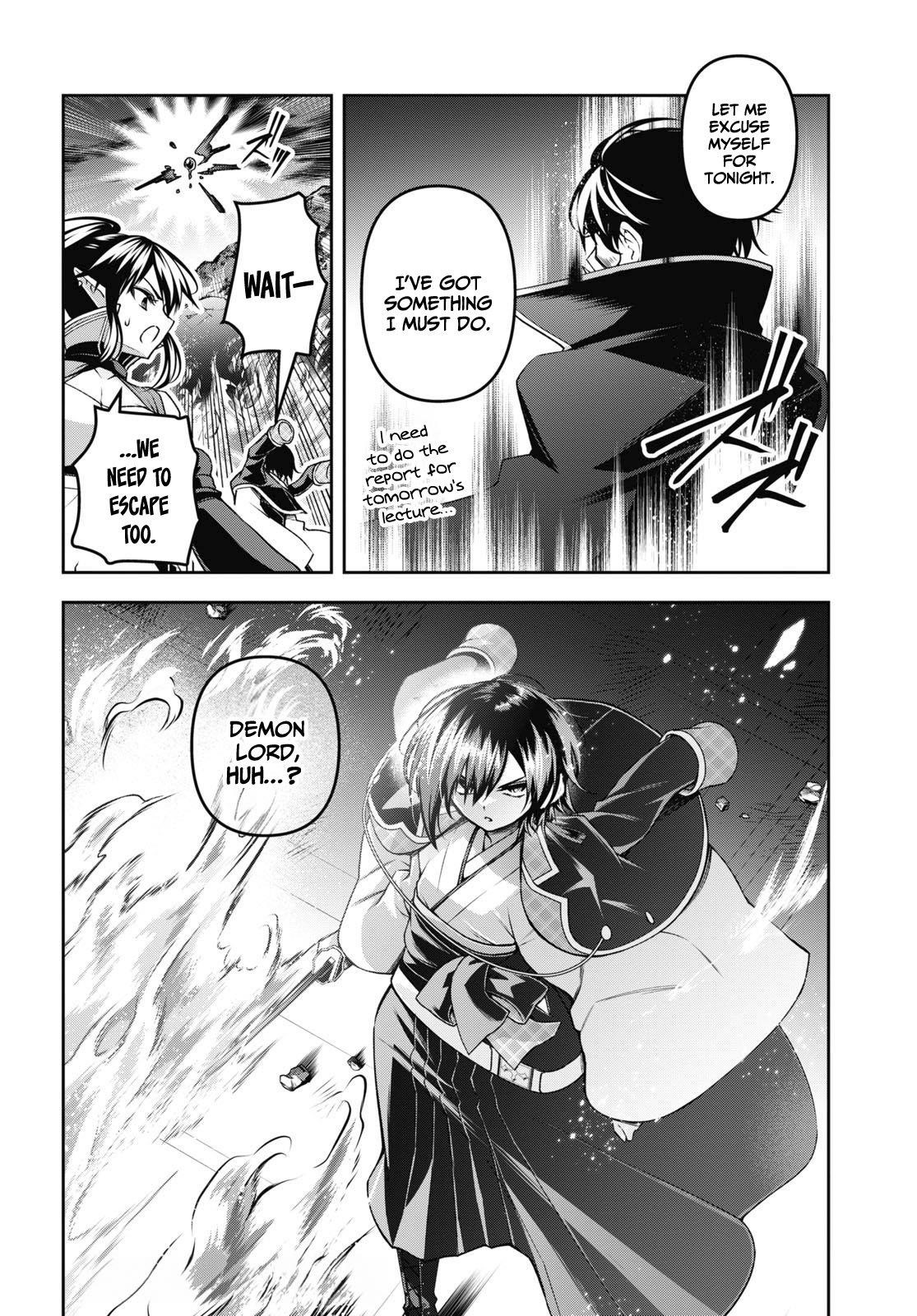 Demon’s Sword Master Of Excalibur School Chapter 48 - Page 22