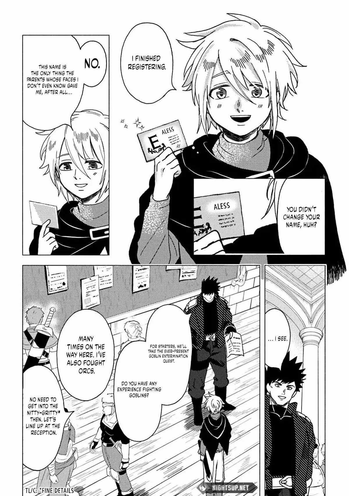 B-Rank Adventurer With an Evil Look Becomes a Daddy to the Protagonist and His Childhood Friends Chapter 13.1 - Page 10