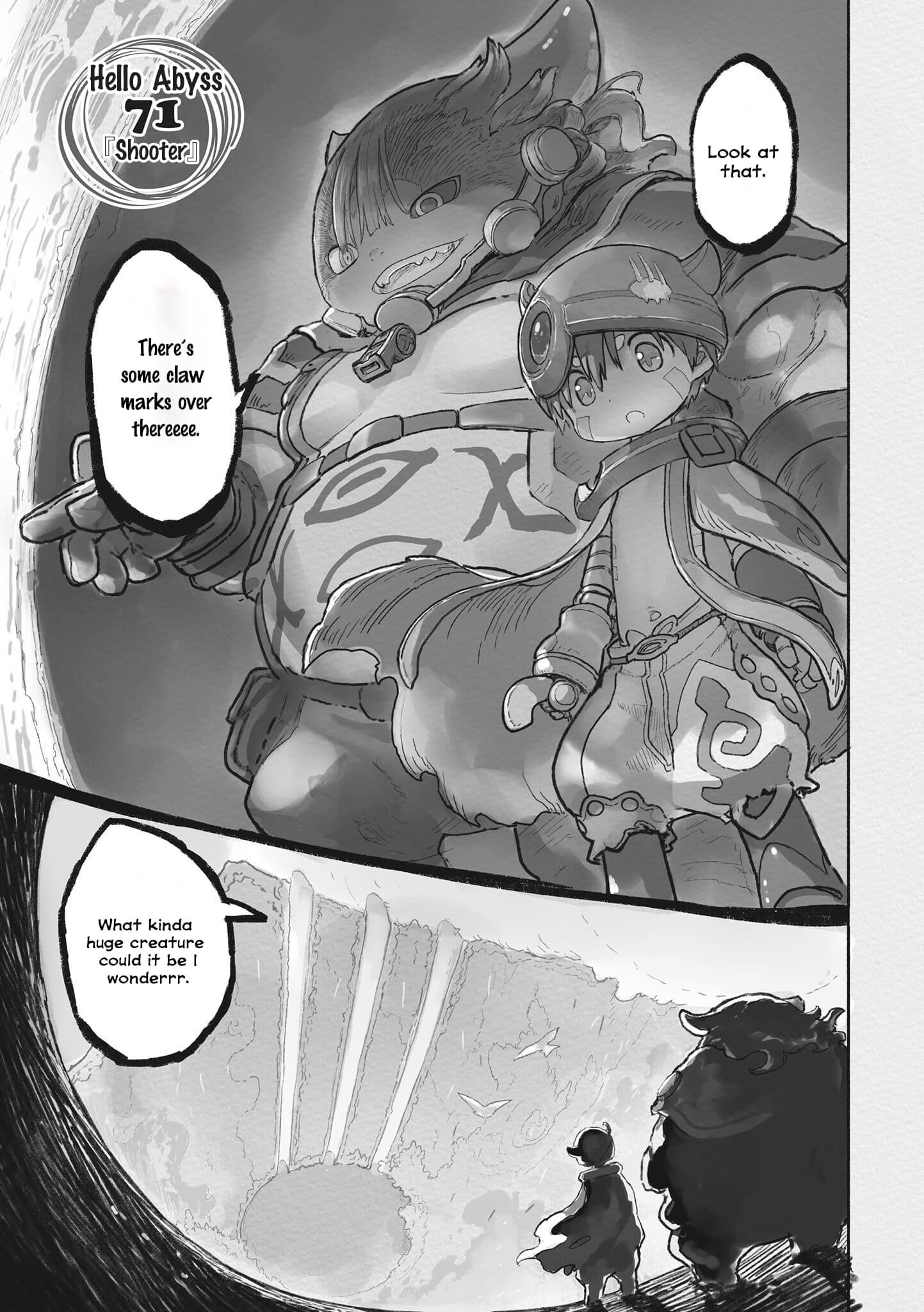 Made In Abyss Chapter 71 - Page 1