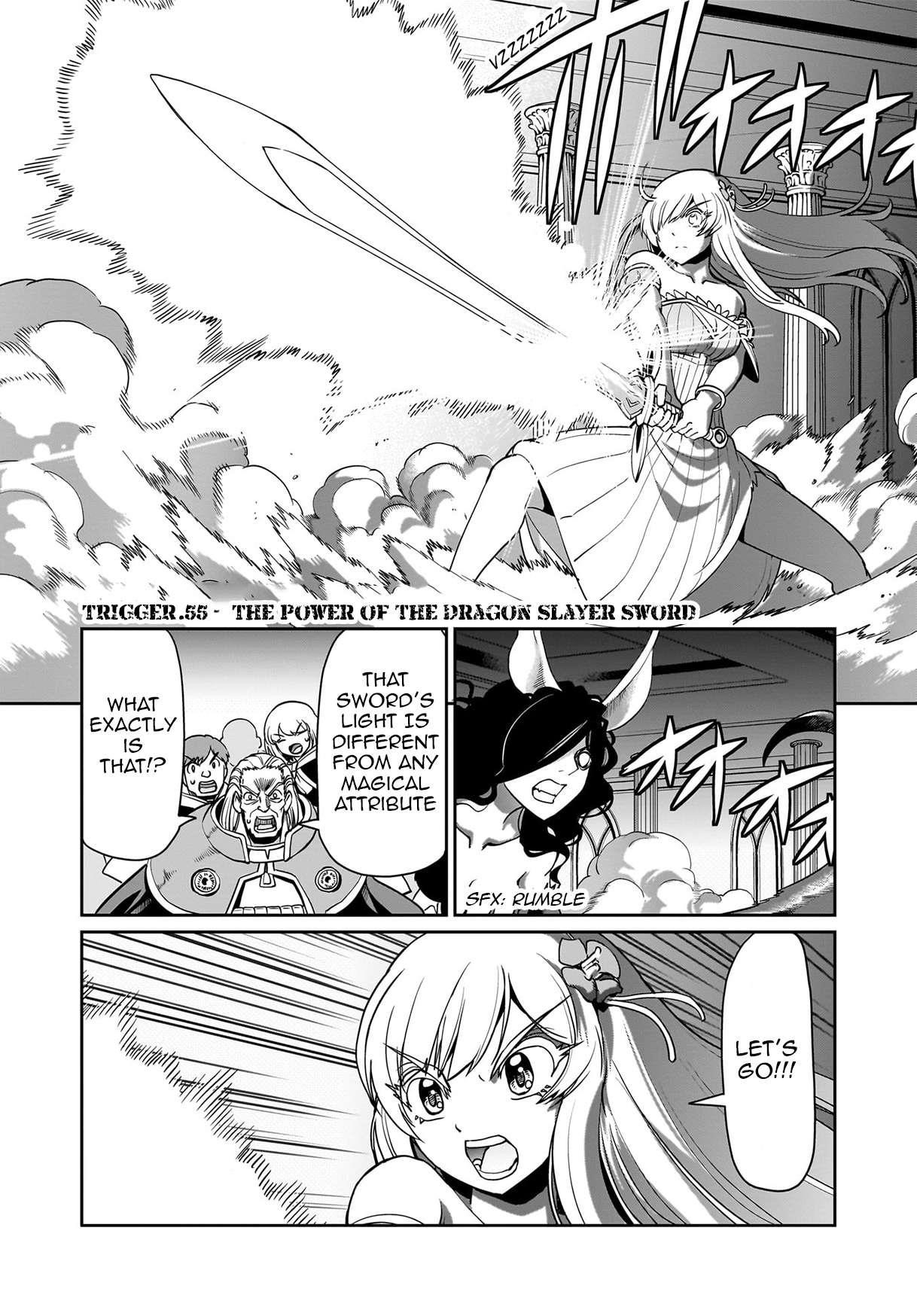 The gunner’s life of a middle-aged man summoned to another world and armed with a rifle: an airsoft addicted salaryman returns to the alternative world after work Chapter 55 - Page 1