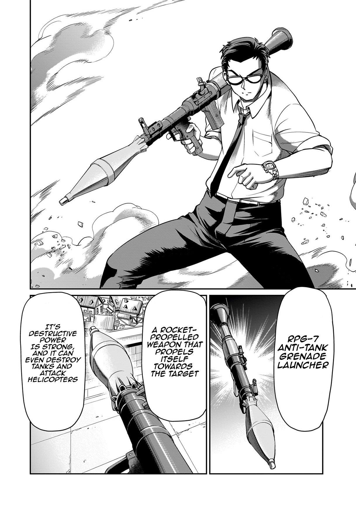 The gunner’s life of a middle-aged man summoned to another world and armed with a rifle: an airsoft addicted salaryman returns to the alternative world after work Chapter 60 - Page 11