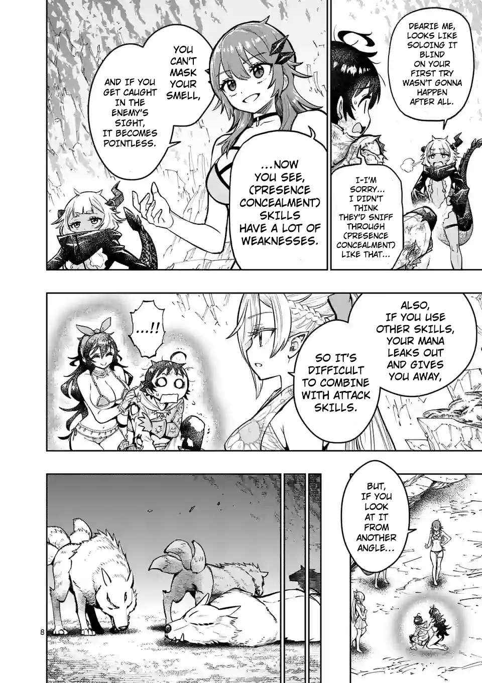 The Strongest Female Masters, Who Are Trying to Raise Me Up, Are in Shambles Over Their Training Policy Chapter 44 - Page 8