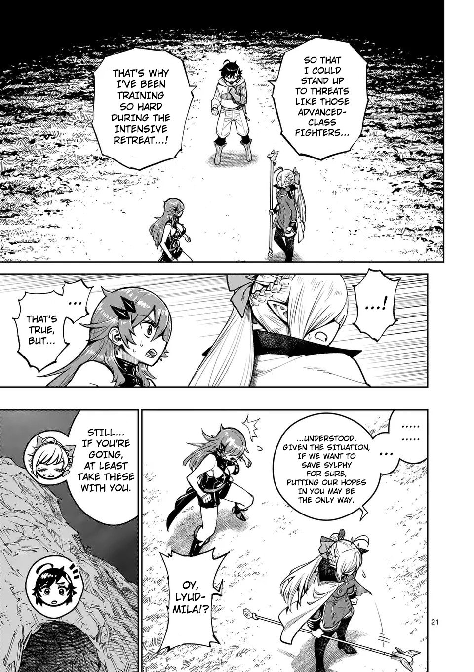 The Strongest Female Masters, Who Are Trying to Raise Me Up, Are in Shambles Over Their Training Policy Chapter 50 - Page 22