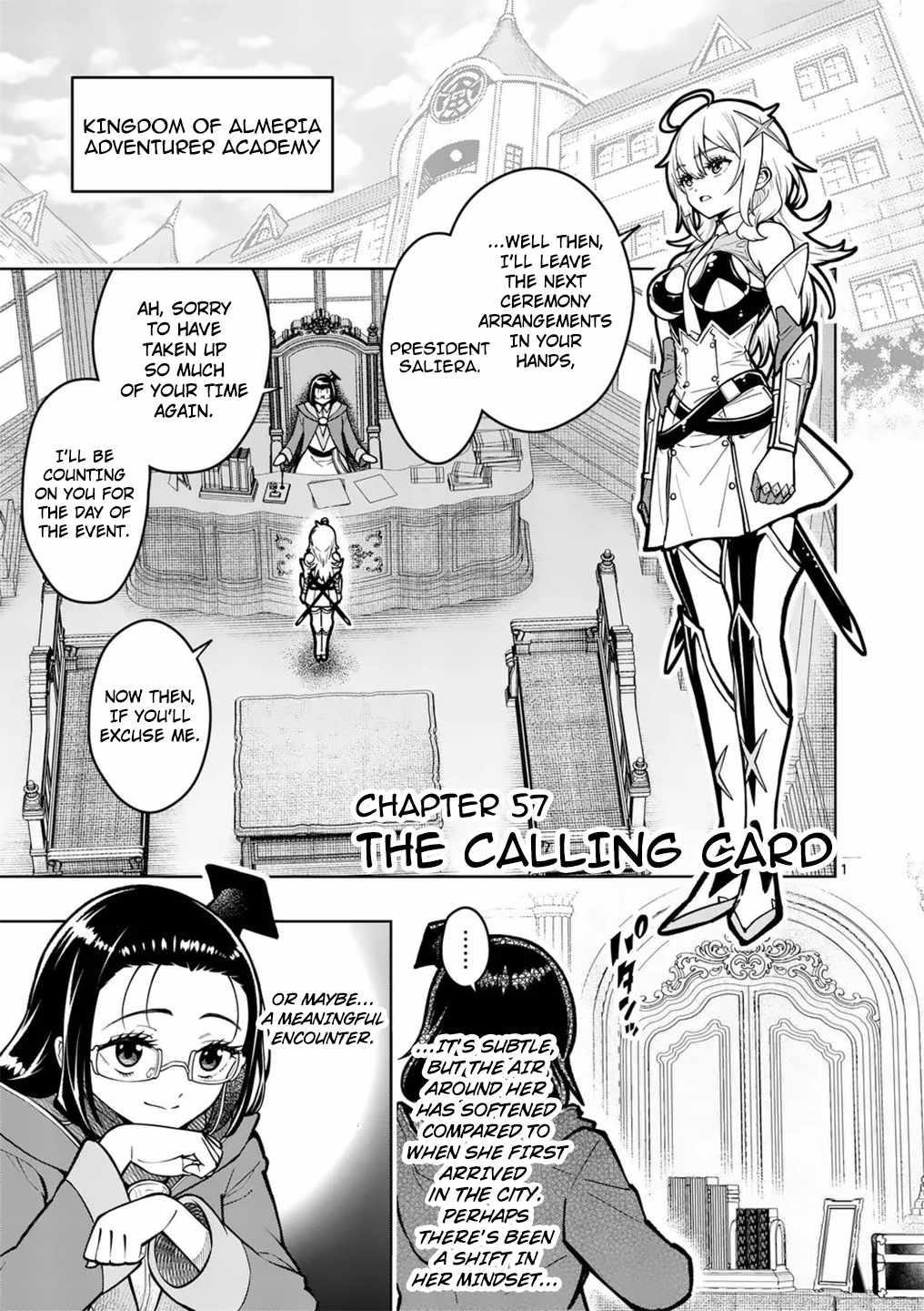The Strongest Female Masters, Who Are Trying to Raise Me Up, Are in Shambles Over Their Training Policy Chapter 57 - Page 1