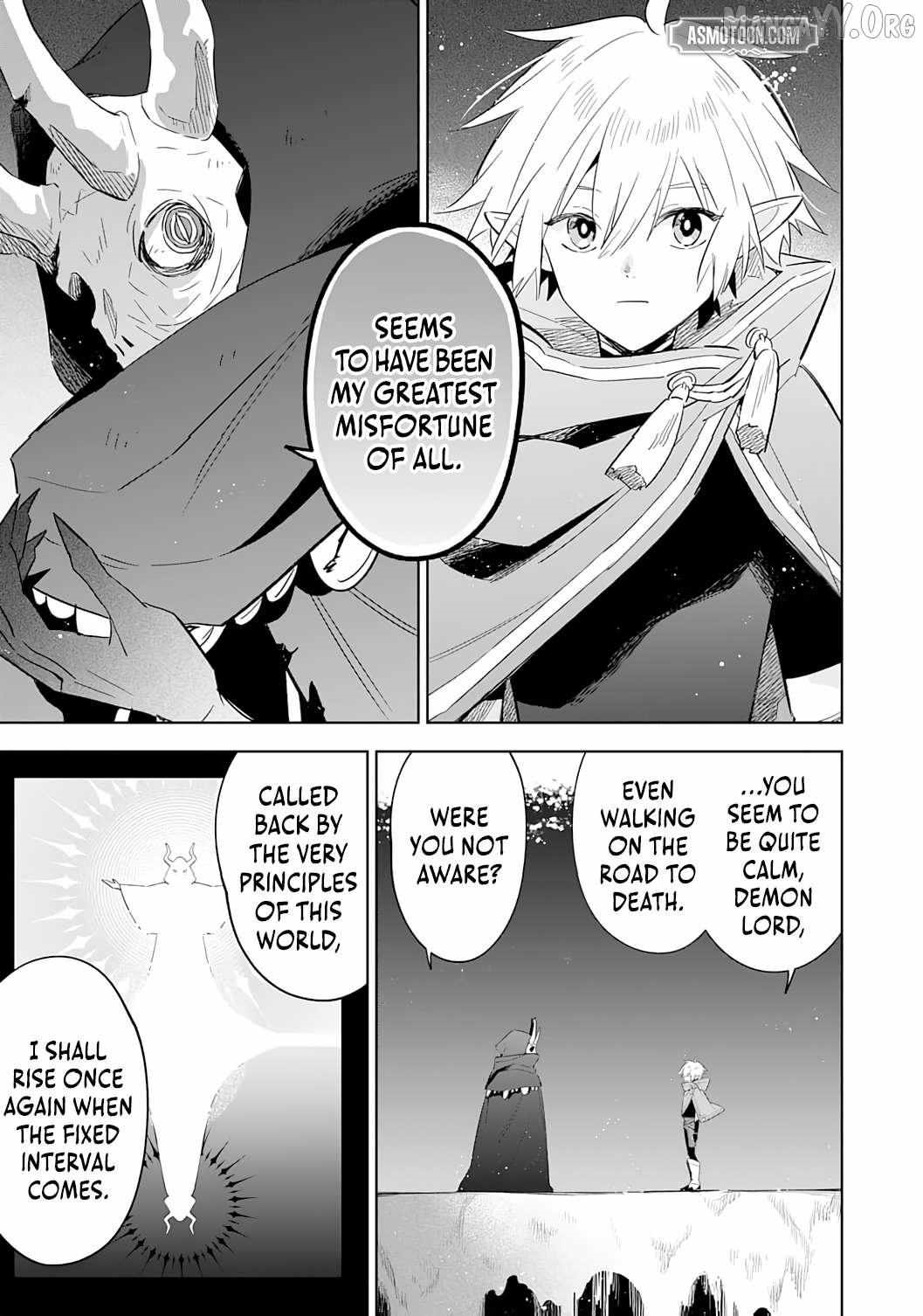 The Reincarnated Elf Left on a Journey to Master His Magic and With His Extra Lifespan Became a Living Legend Chapter 25 - Page 8
