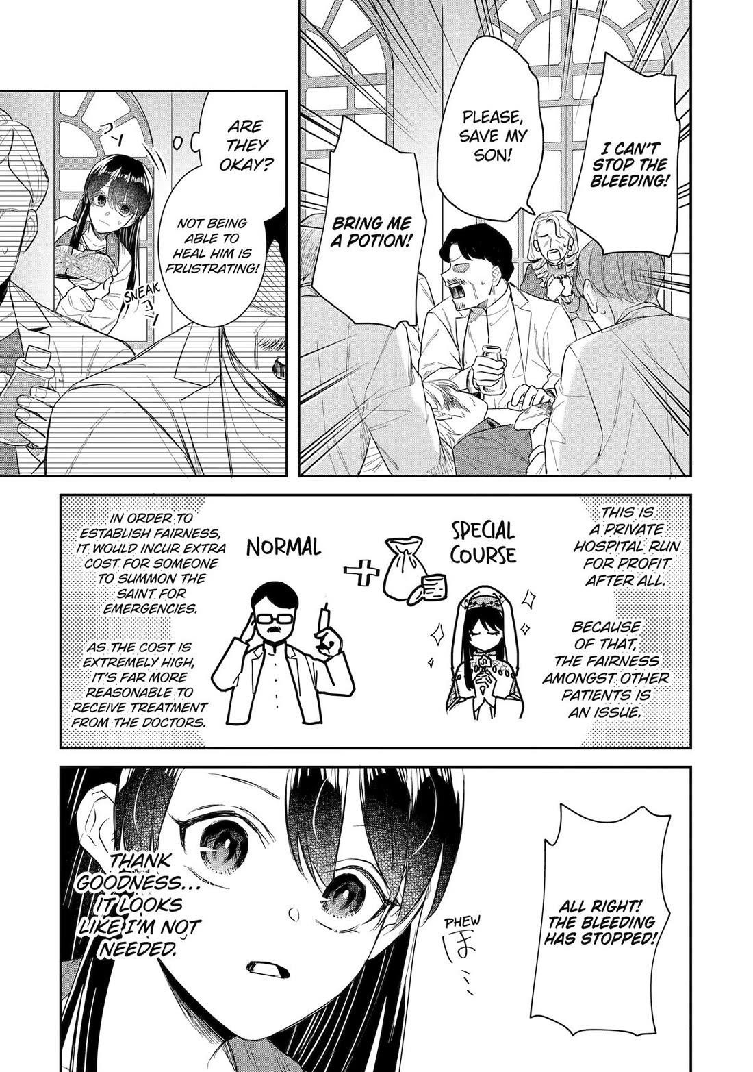 I was summoned to be the Saint, but I was robbed the position, apparently Chapter 47 - Page 17