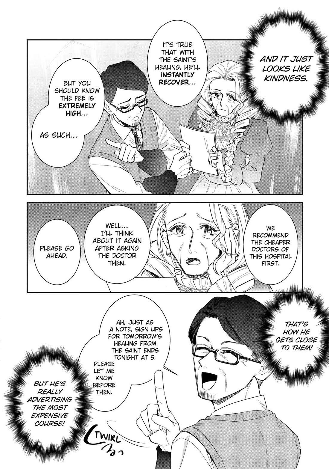 I was summoned to be the Saint, but I was robbed the position, apparently Chapter 47 - Page 20