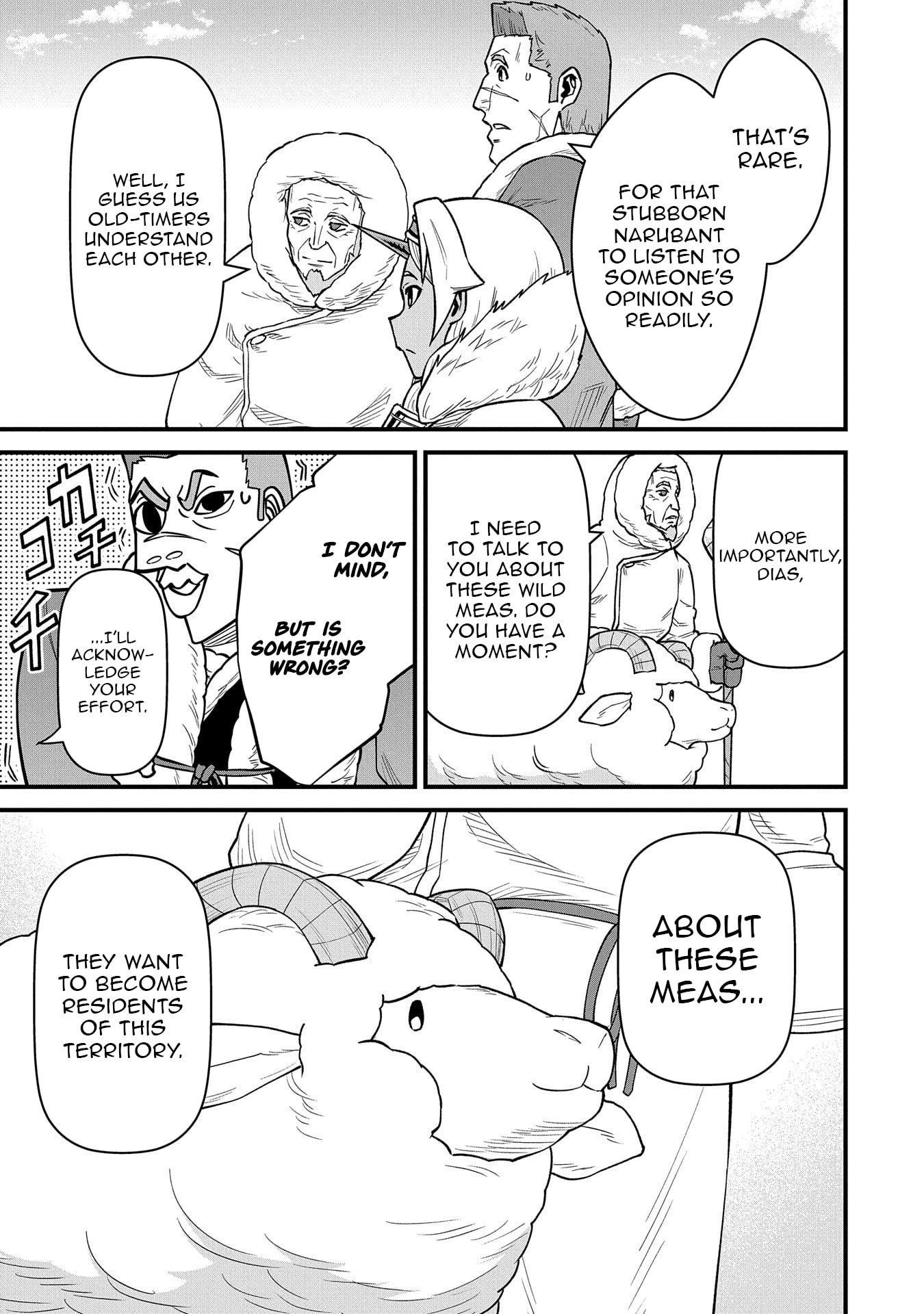 The Population of the Frontier Owner Starts With 0. “Dias the Blue” and a Blue-Horned Girl Chapter 51 - Page 32