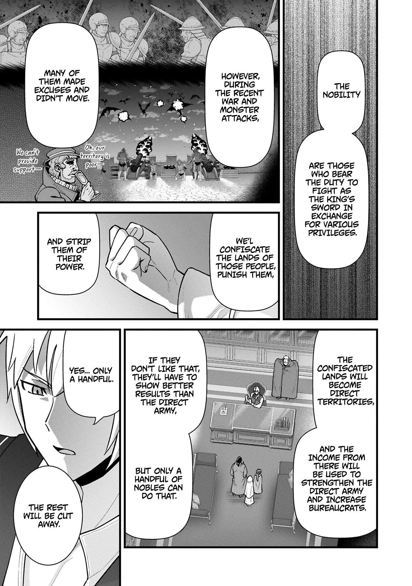 The Population of the Frontier Owner Starts With 0. “Dias the Blue” and a Blue-Horned Girl Chapter 61.2 - Page 12