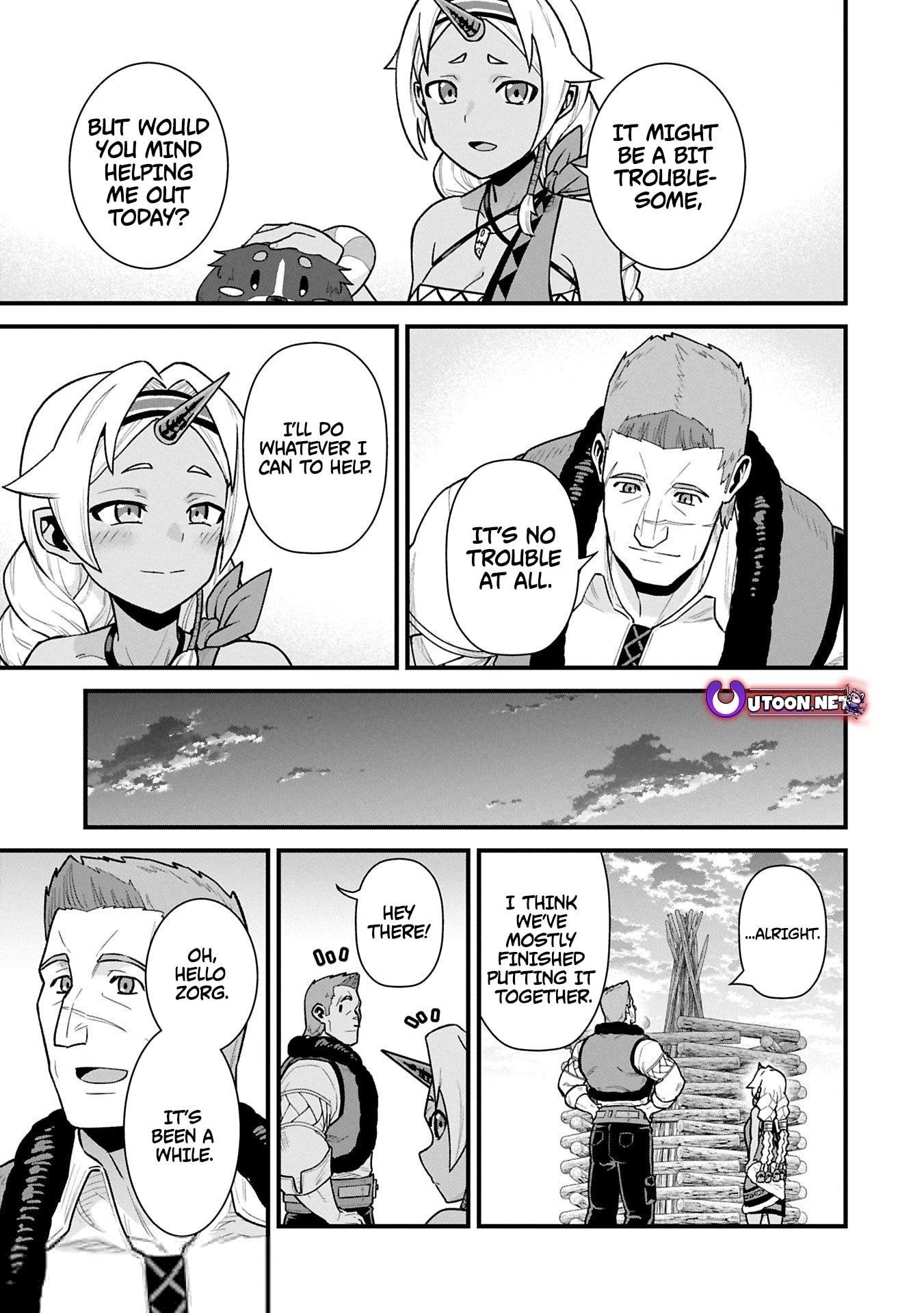 The Population of the Frontier Owner Starts With 0. “Dias the Blue” and a Blue-Horned Girl Chapter 61.2 - Page 2