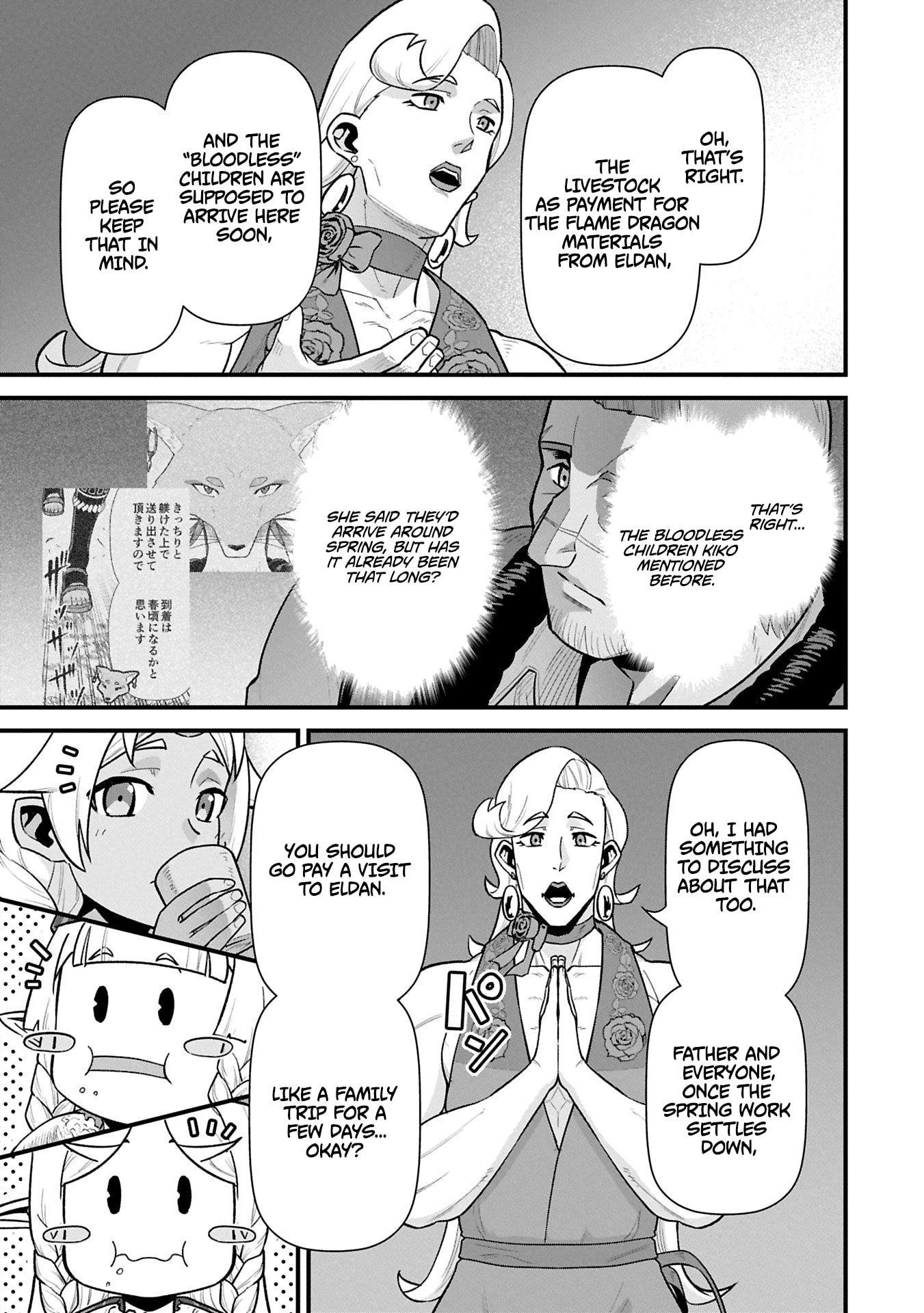 The Population of the Frontier Owner Starts With 0. “Dias the Blue” and a Blue-Horned Girl Chapter 61.2 - Page 8