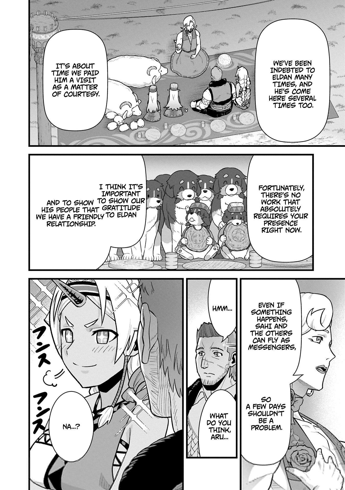 The Population of the Frontier Owner Starts With 0. “Dias the Blue” and a Blue-Horned Girl Chapter 61.2 - Page 9