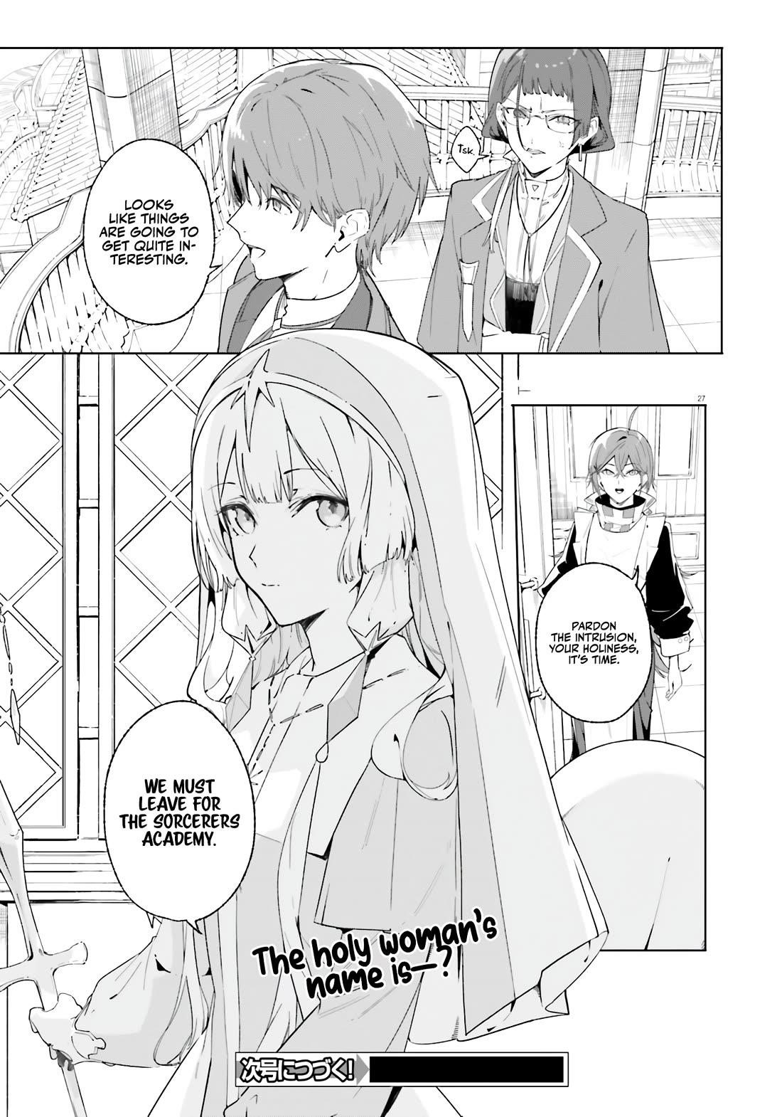 Kunon the Sorcerer Can See Through Chapter 13 - Page 28