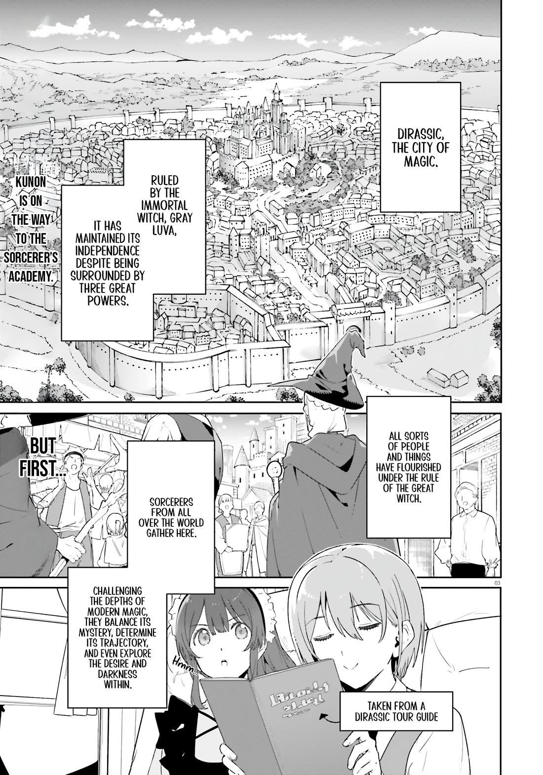 Kunon the Sorcerer Can See Through Chapter 14 - Page 3