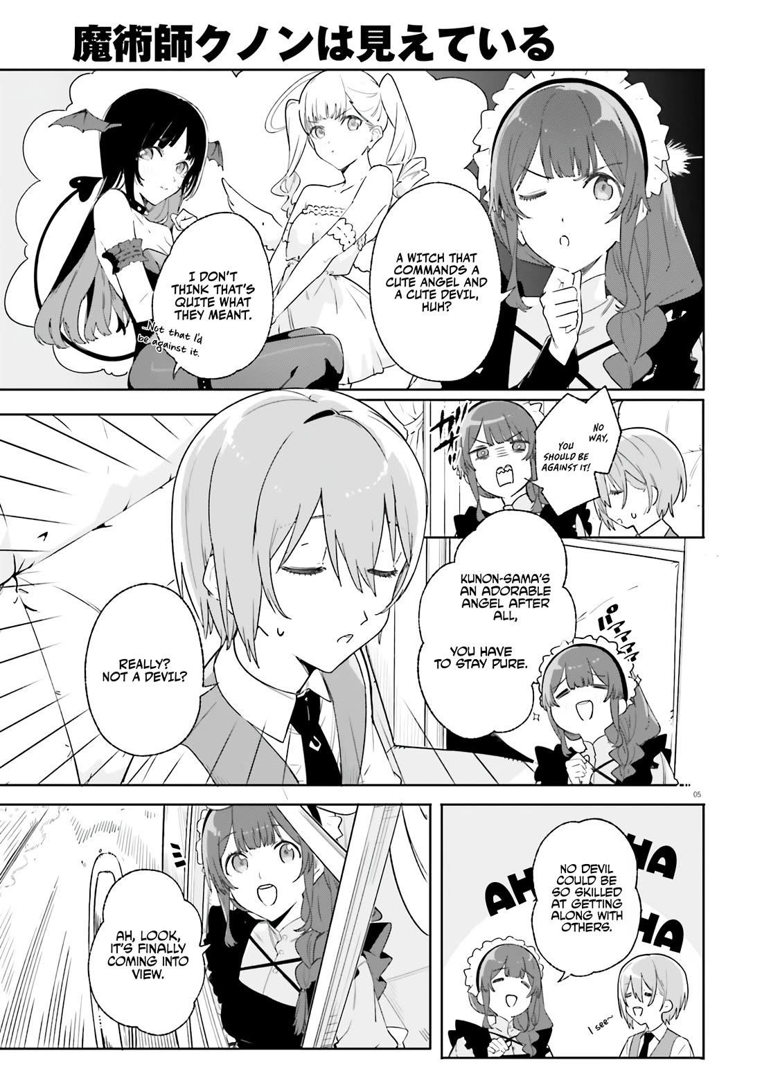 Kunon the Sorcerer Can See Through Chapter 14 - Page 5