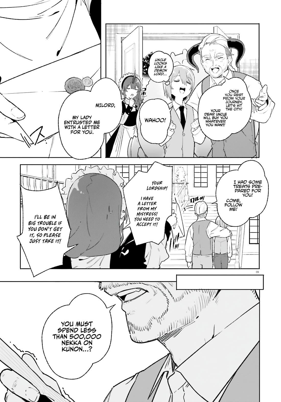 Kunon the Sorcerer Can See Through Chapter 14 - Page 9