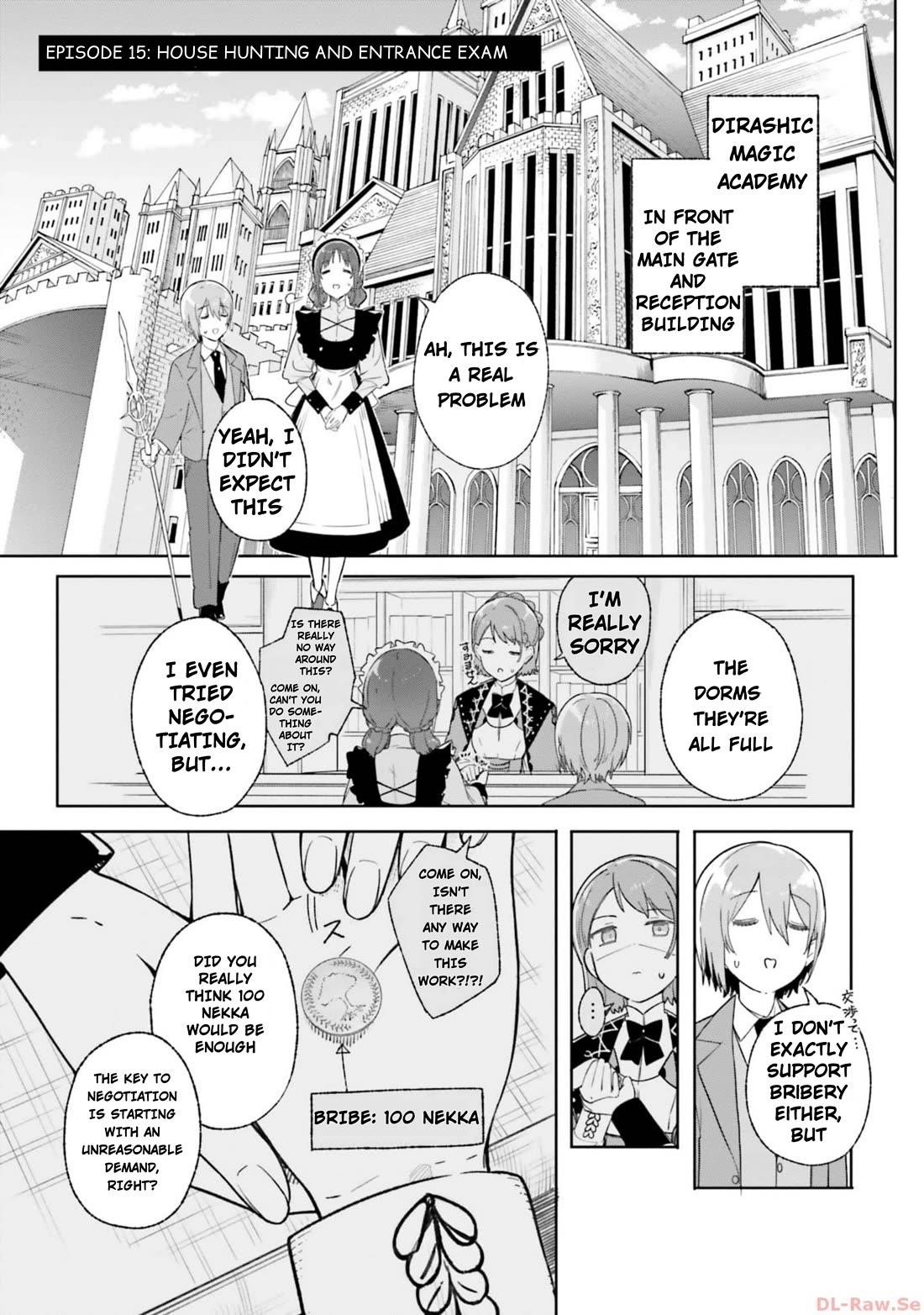 Kunon the Sorcerer Can See Through Chapter 15 - Page 1