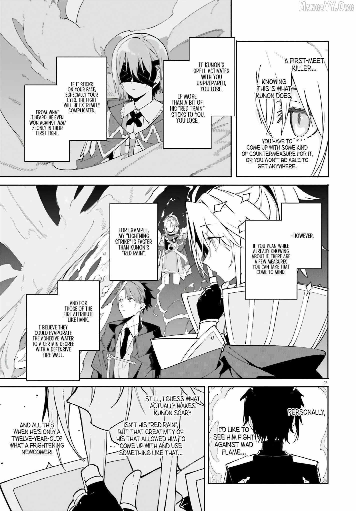 Kunon the Sorcerer Can See Through Chapter 24 - Page 27