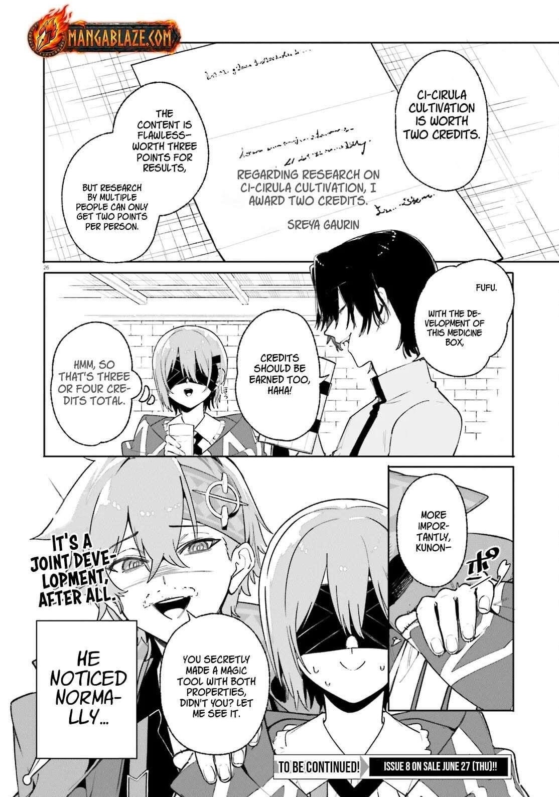 Kunon the Sorcerer Can See Through Chapter 26 - Page 27