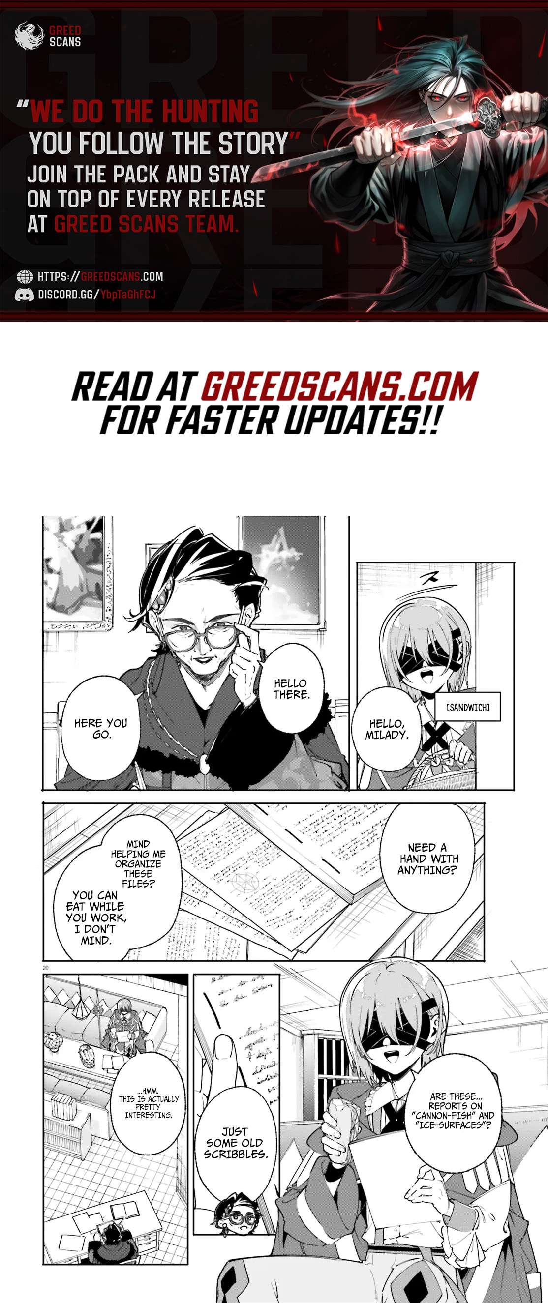 Kunon the Sorcerer Can See Through Chapter 34.2 - Page 1