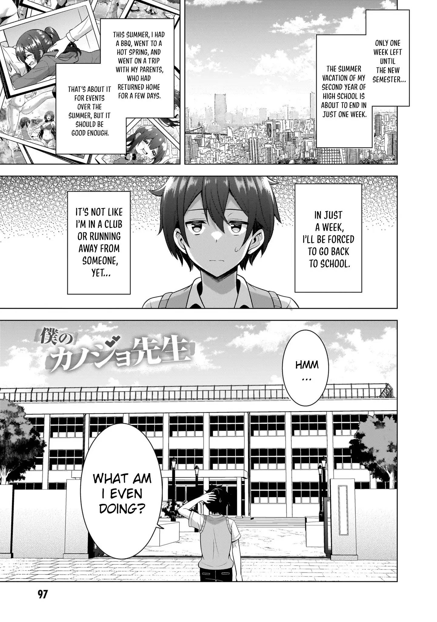 Boku No Kanojo Sensei Chapter 60 - Page 1