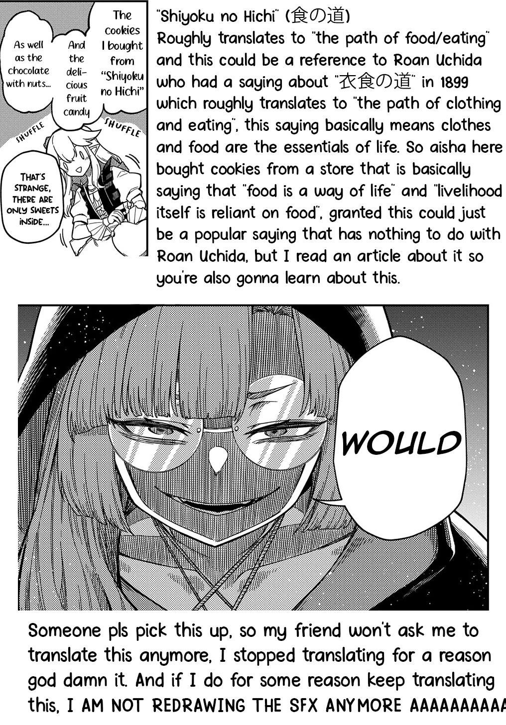 Neta Chara Tensei Toka Anmarida! Chapter 22.1 - Page 28