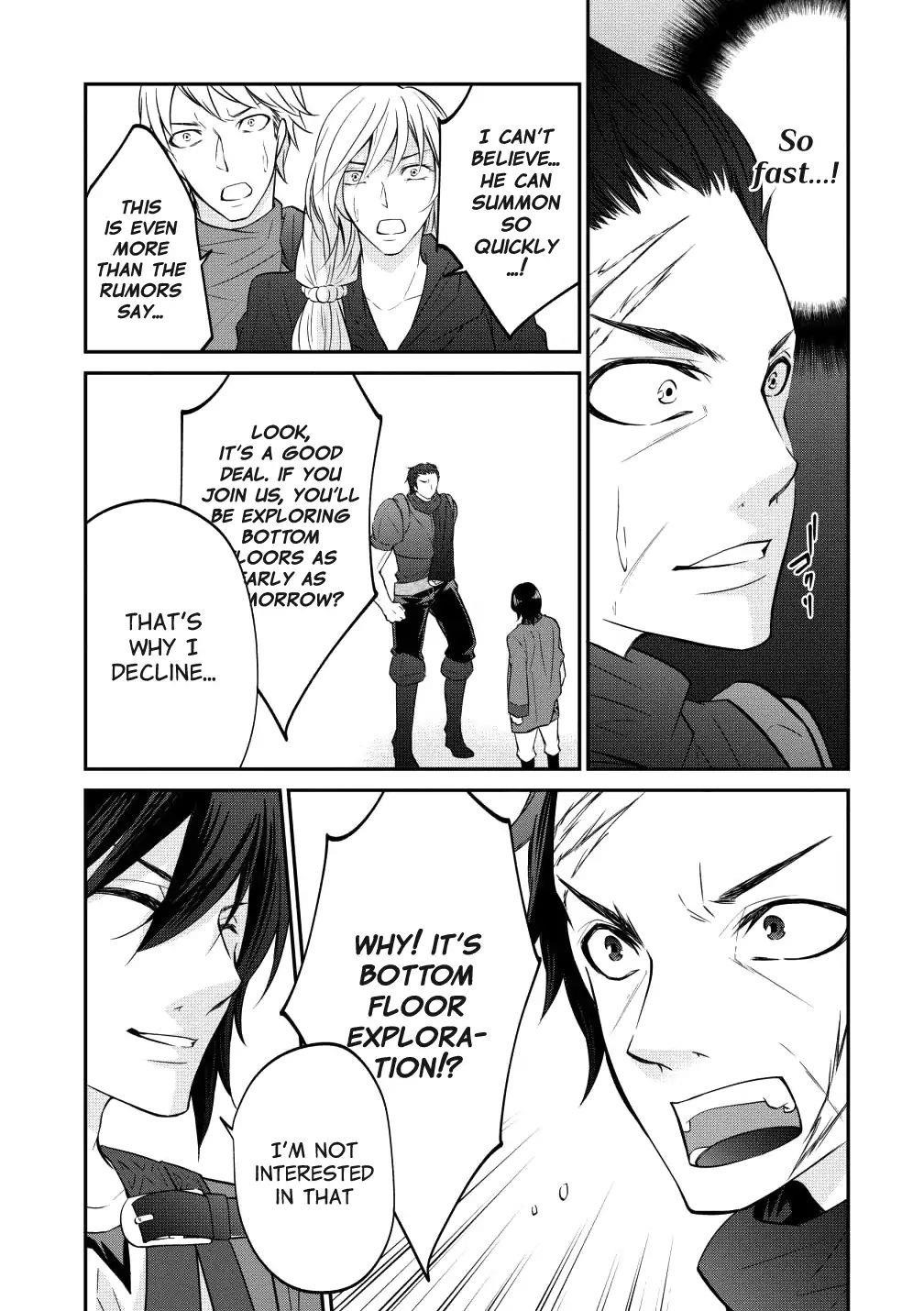 Around 40 “Shachiku” is Golem Master Chapter 11 - Page 9