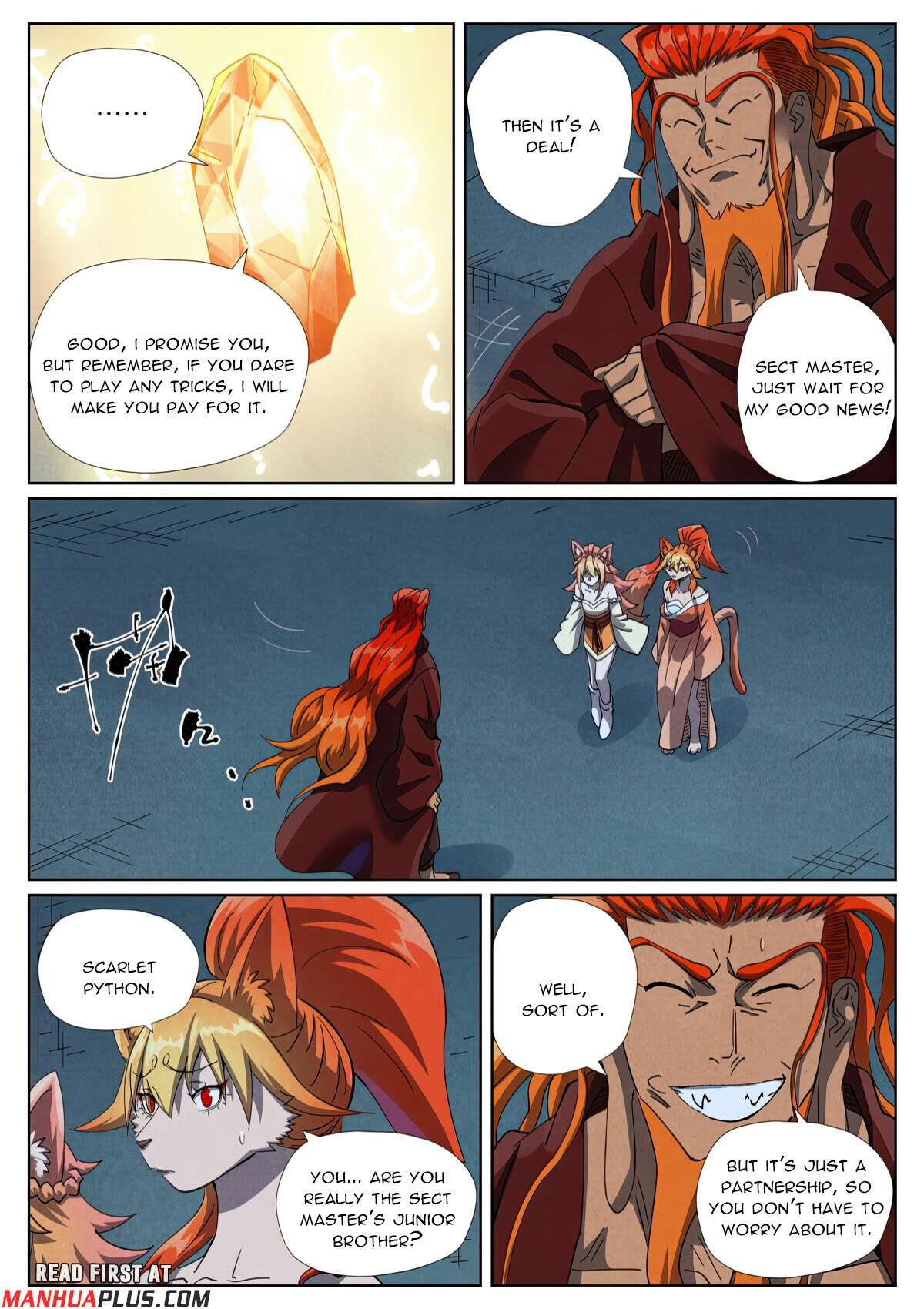 TALES OF DEMONS AND GODS Chapter 494.6 - Page 4