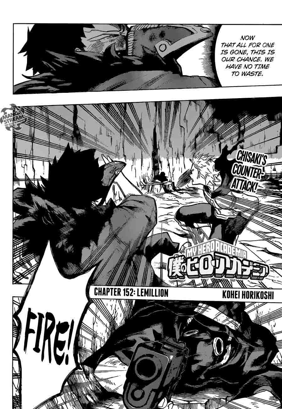 My Hero Academia Chapter 152 - Page 2