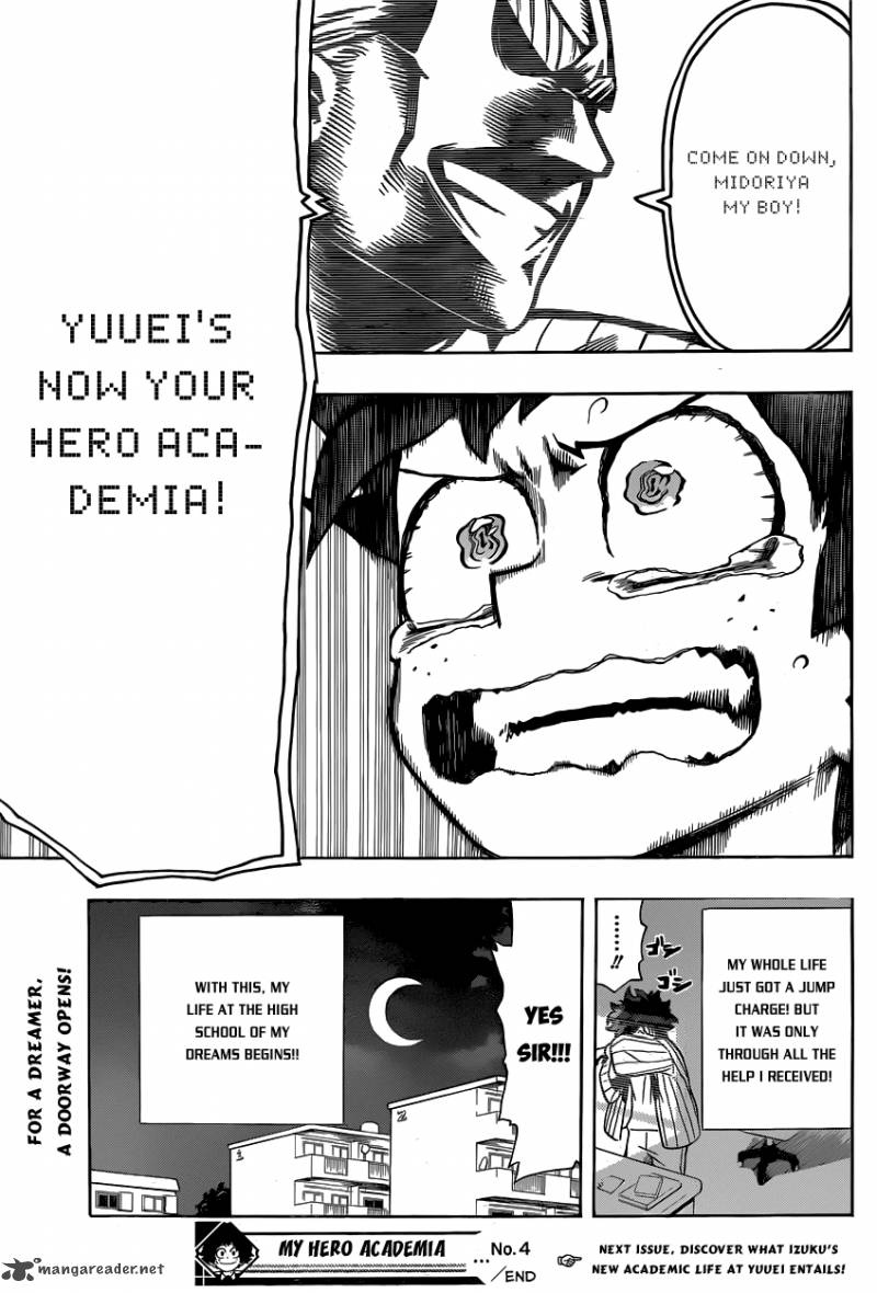 My Hero Academia Chapter 4 - Page 21