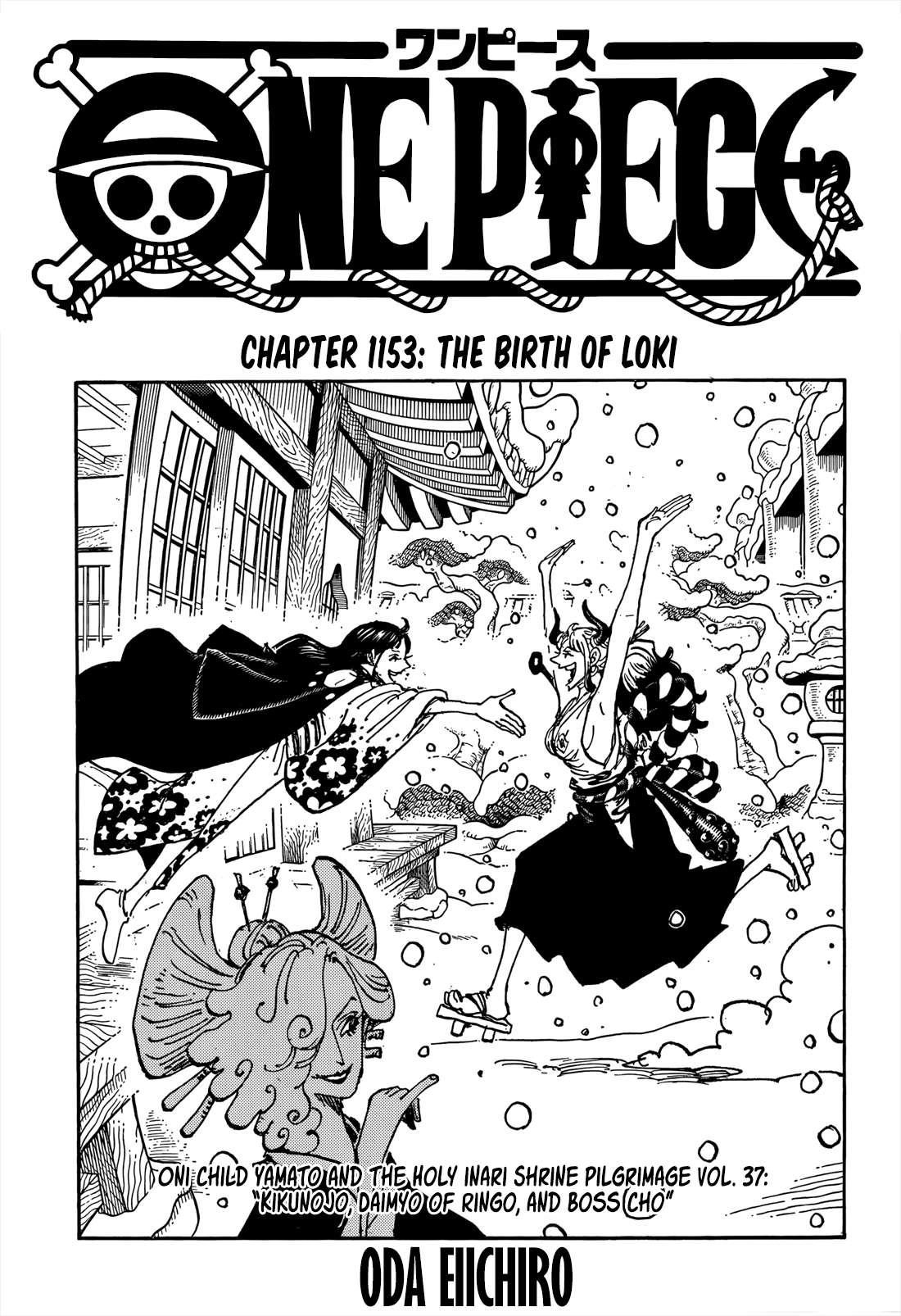 One Piece Chapter 1153 - Page 1