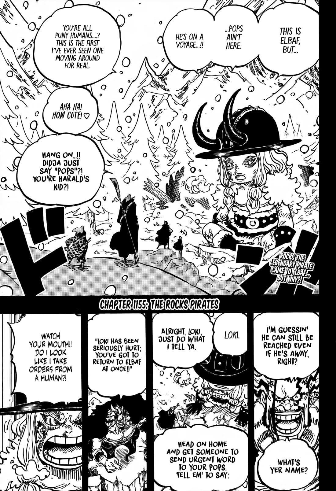 One Piece Chapter 1155 - Page 4