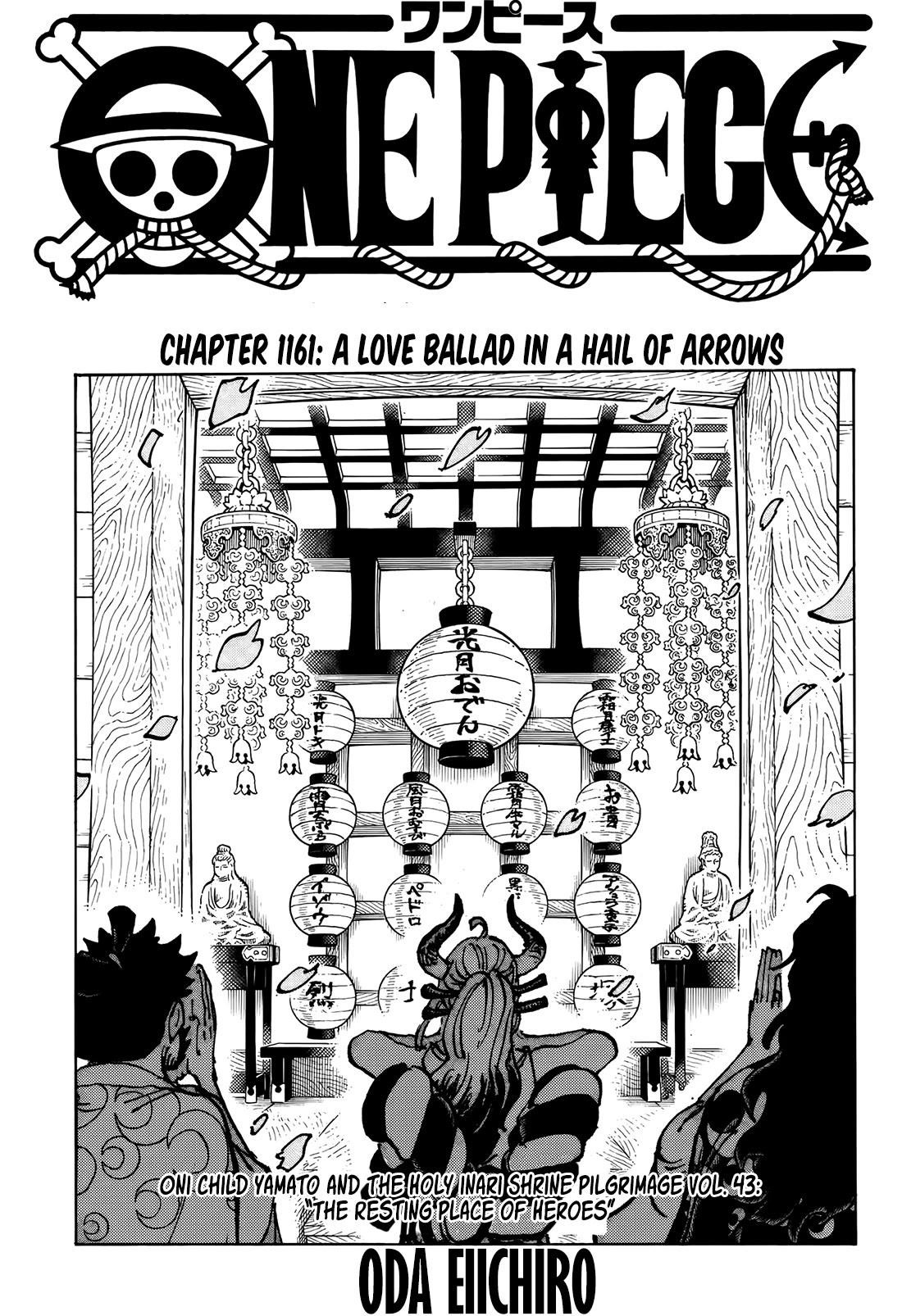 One Piece Chapter 1161 - Page 3
