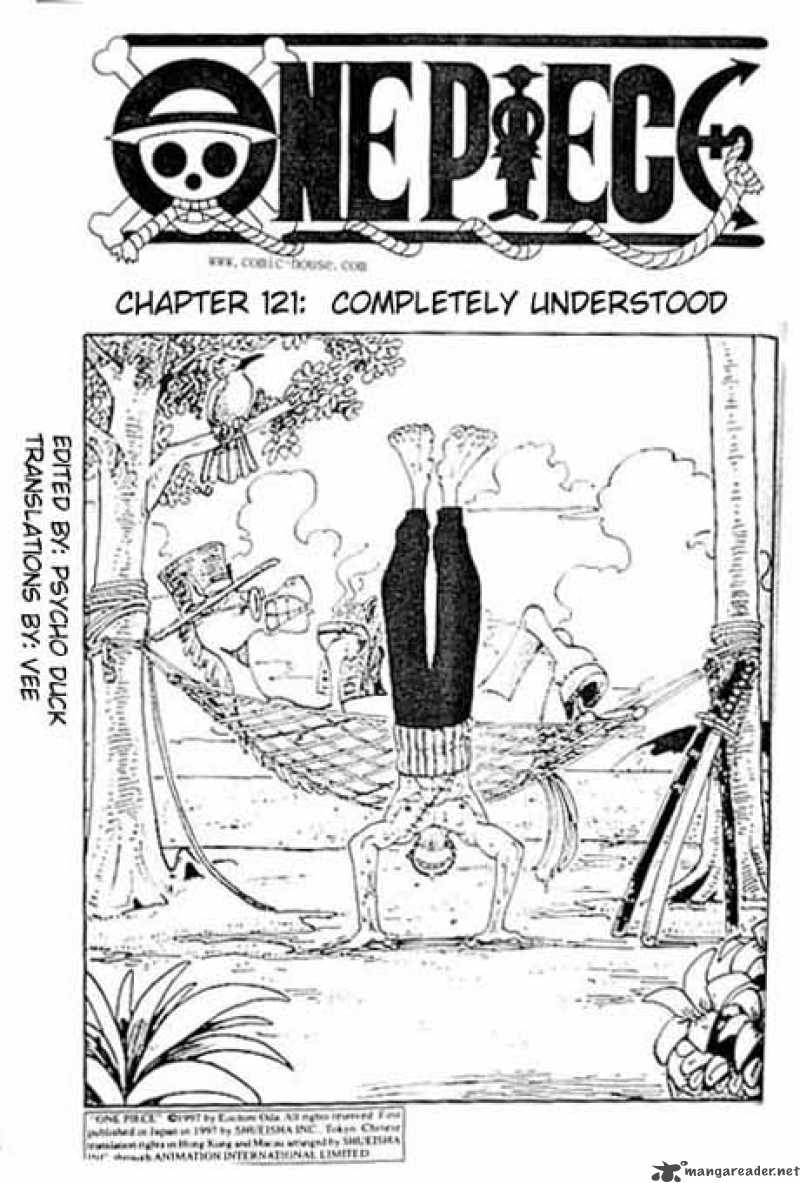 One Piece Chapter 121 - Page 1
