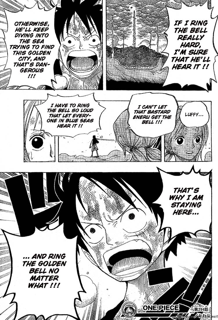 One Piece Chapter 294 - Page 18