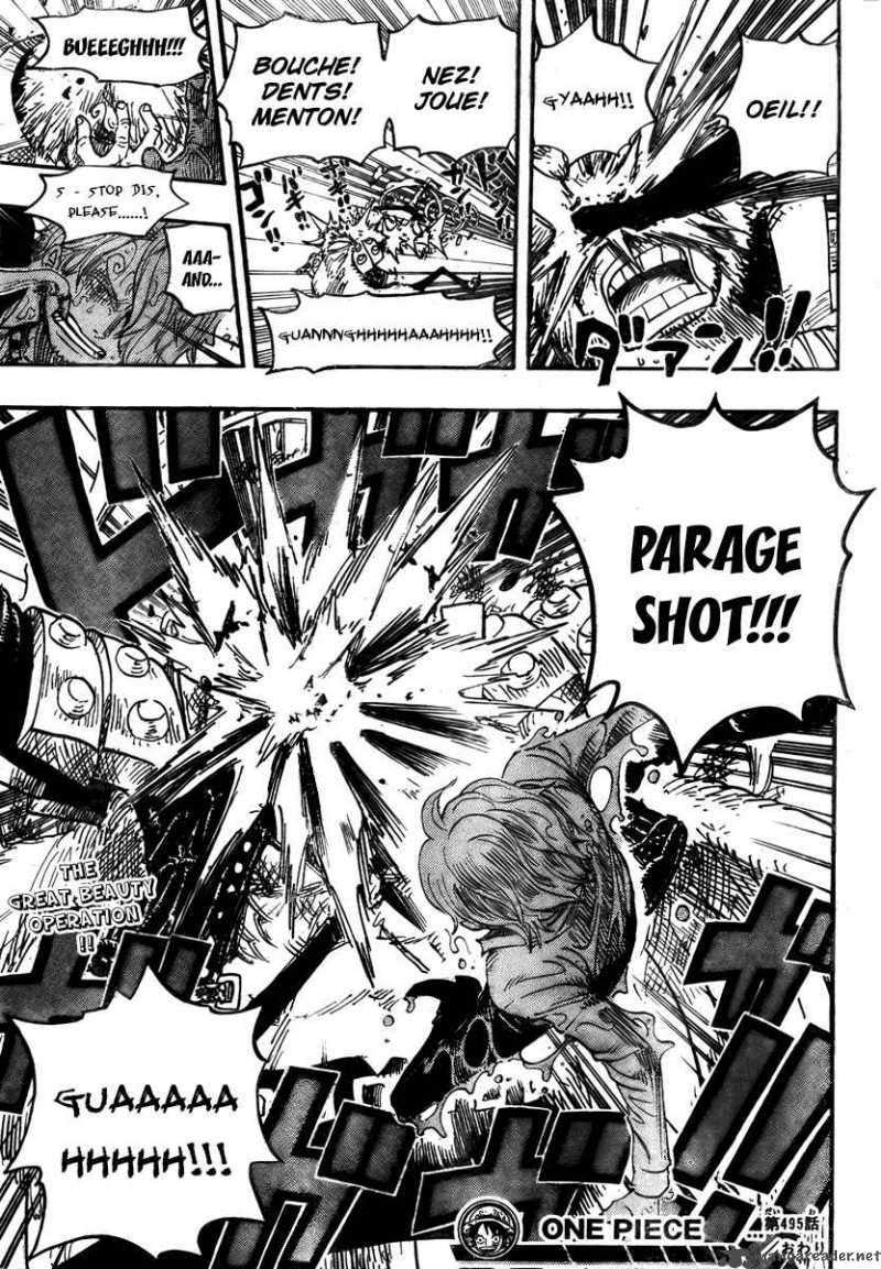 One Piece Chapter 495 - Page 19
